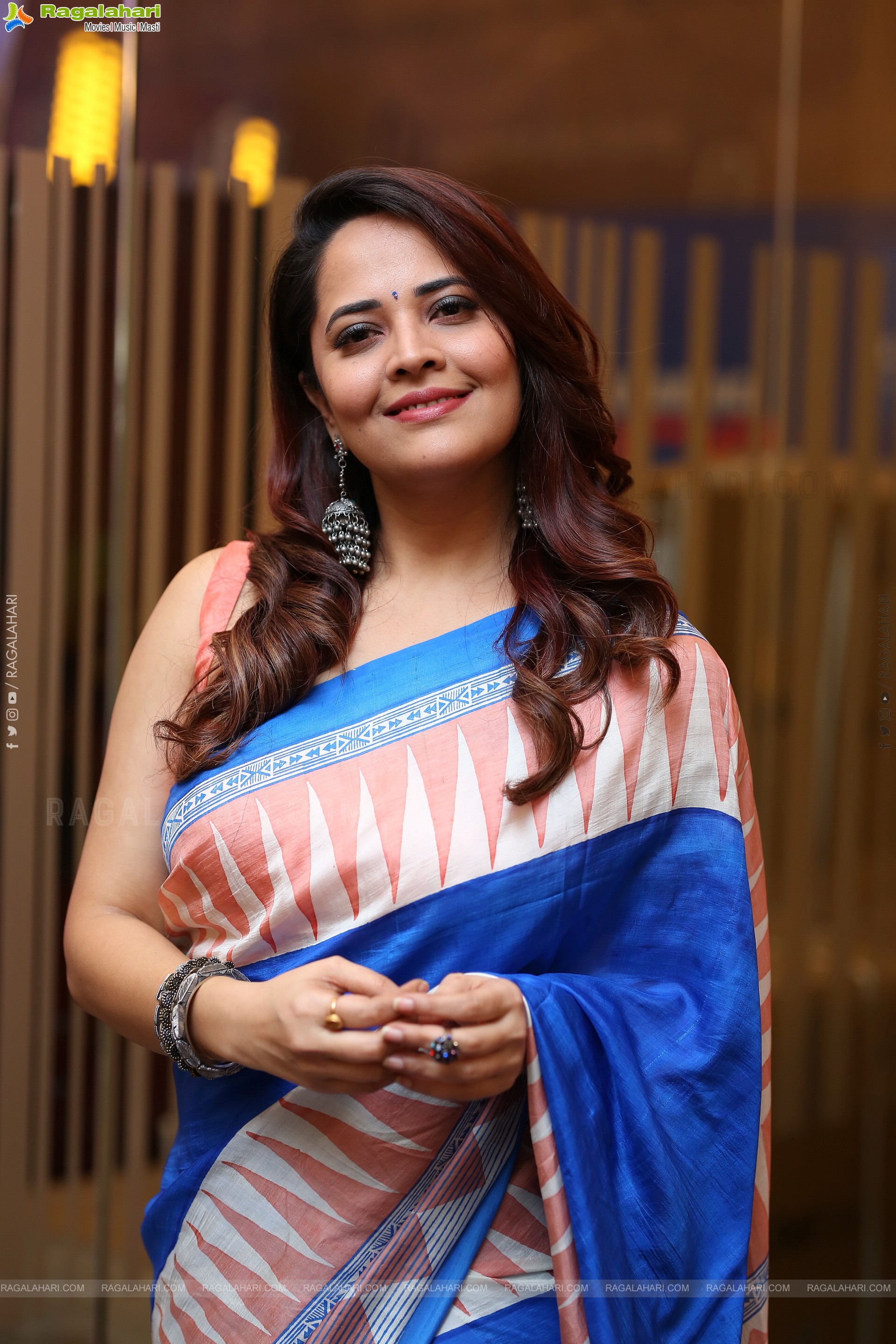 Anasuya Bharadwaj at Razakar Trailer Launch, HD Gallery