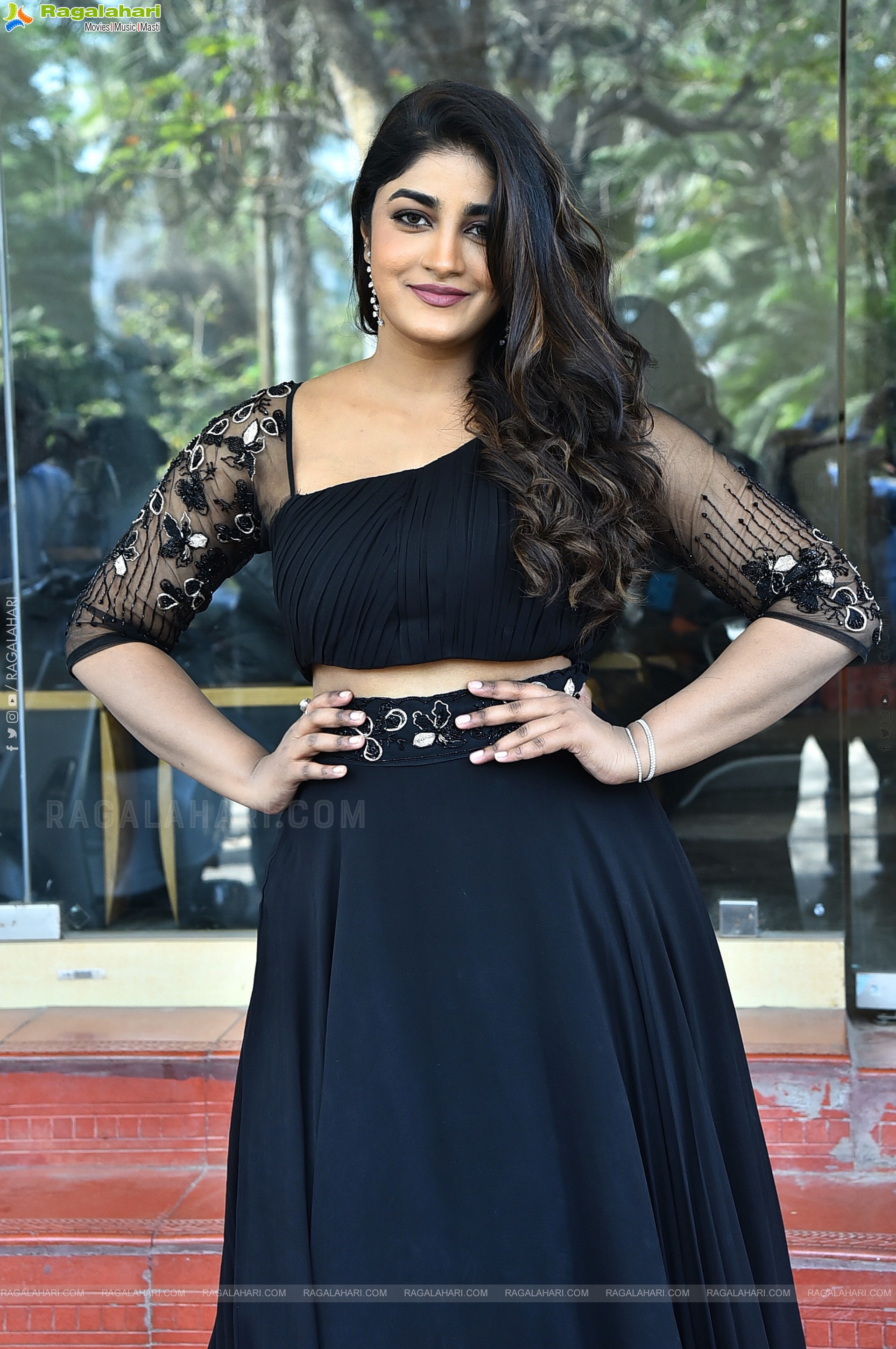 Dimple Hayathi at GAMA Awards Curtain Raiser Event, HD Gallery