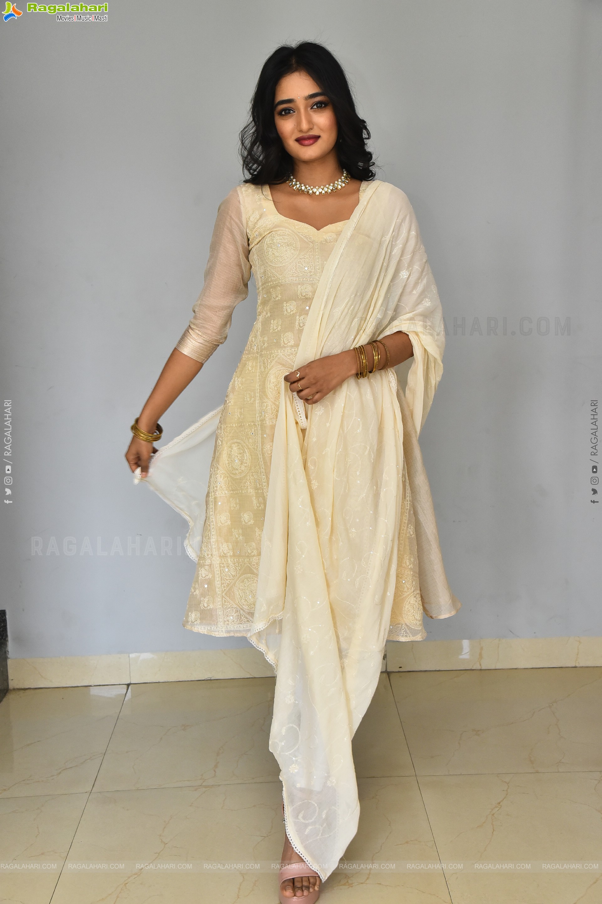 Hrithika Srinivas at Hadduledura Teaser Launch Event, HD Gallery