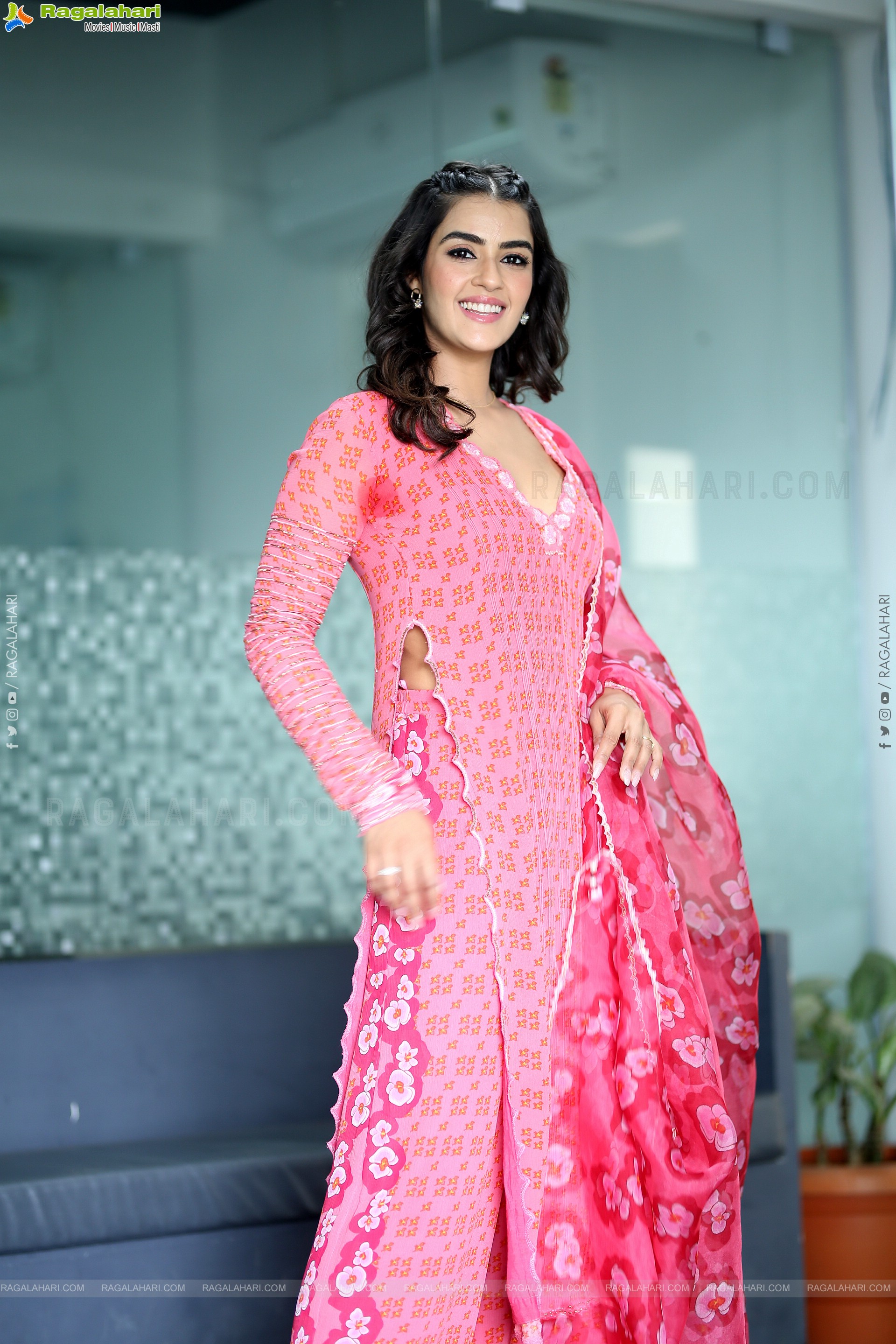 Kavya Thapar at Eagle Movie Interview, HD Gallery