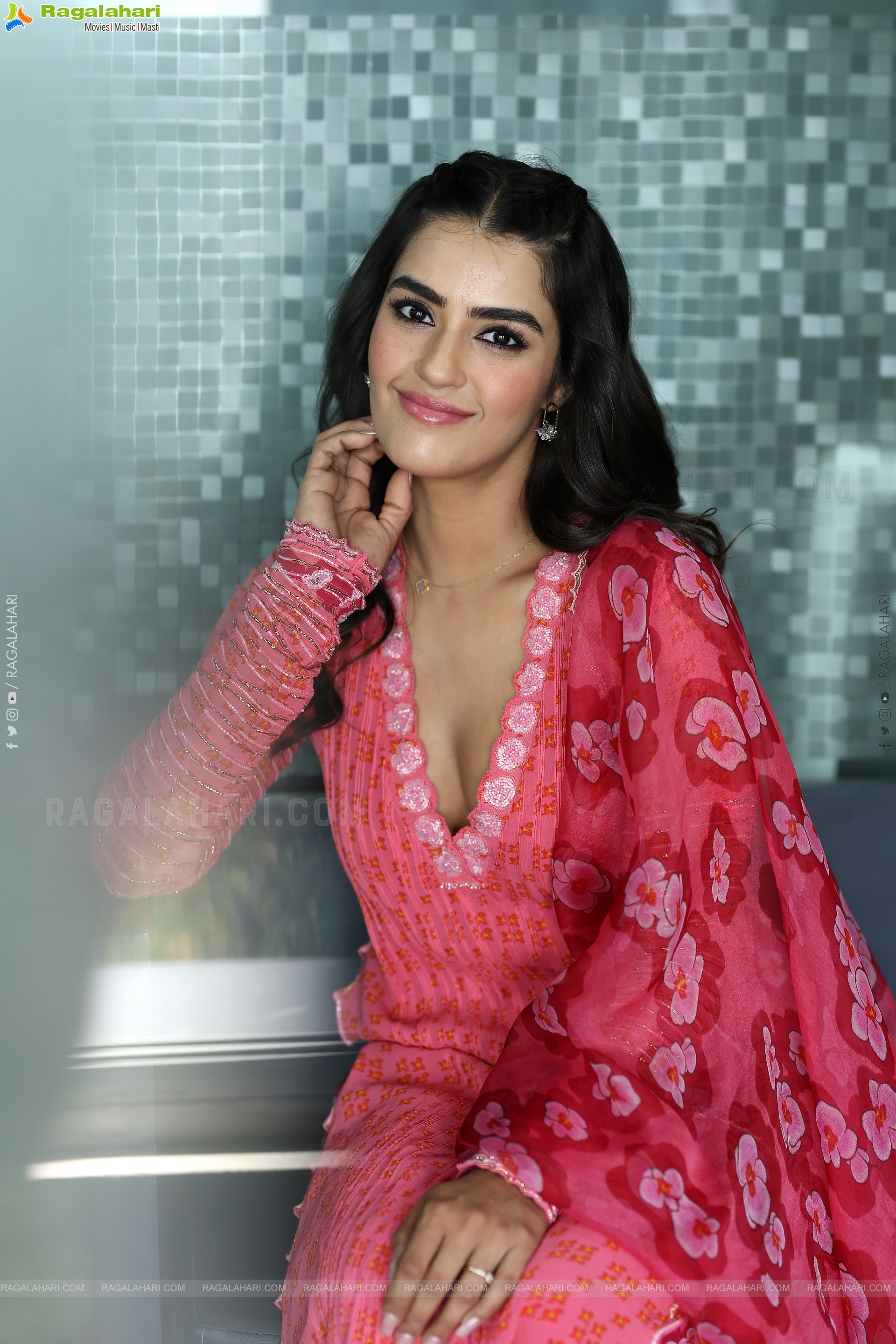 Kavya Thapar at Eagle Movie Interview, HD Gallery