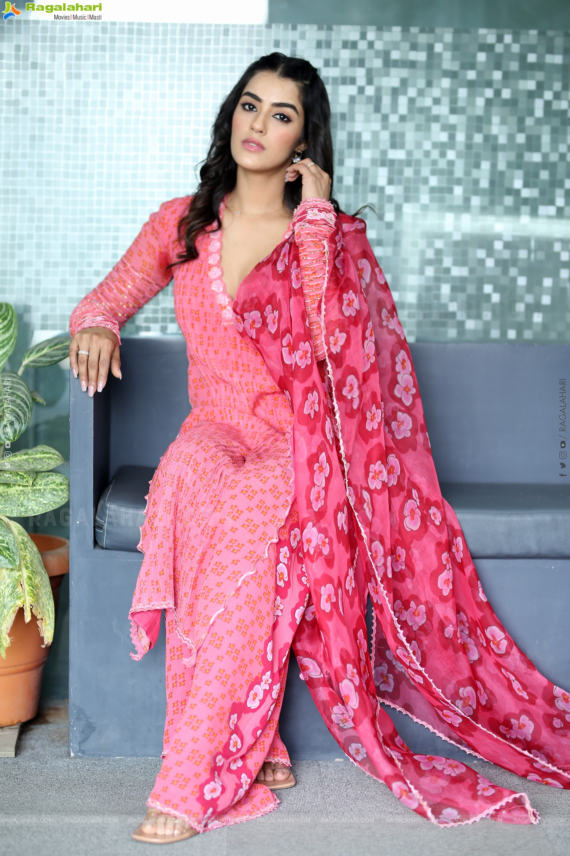 Kavya Thapar at Eagle Movie Interview, HD Gallery