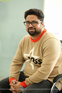 Rajesh Danda at Ooru Peru Bhairavakona Interview, HD Gallery