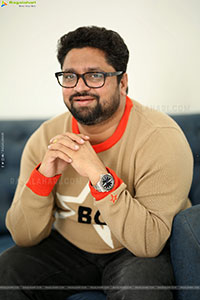 Rajesh Danda at Ooru Peru Bhairavakona Interview, HD Gallery