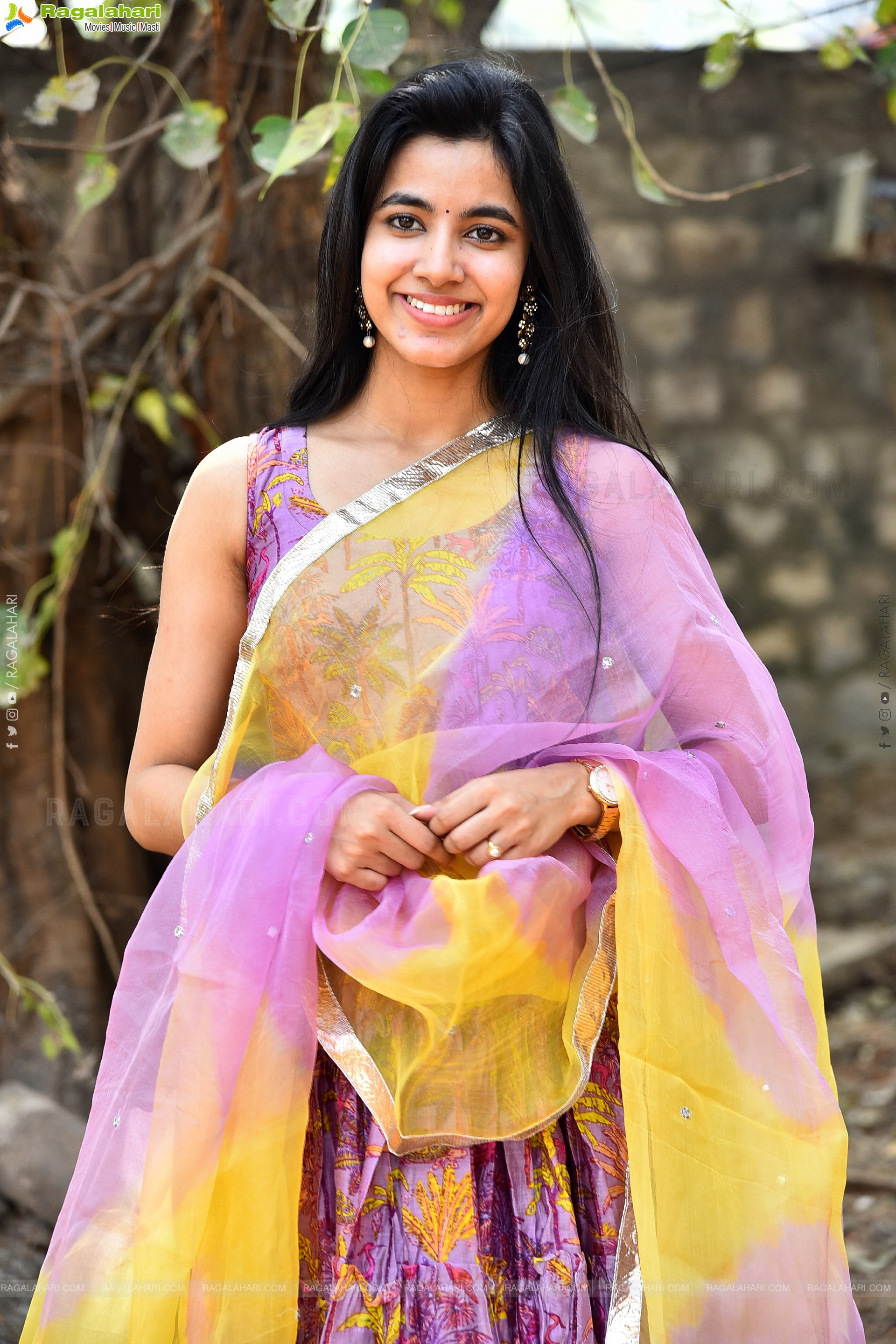 Shivani Nagaram at Ambajipeta Marriage Band Success Meet, HD Gallery