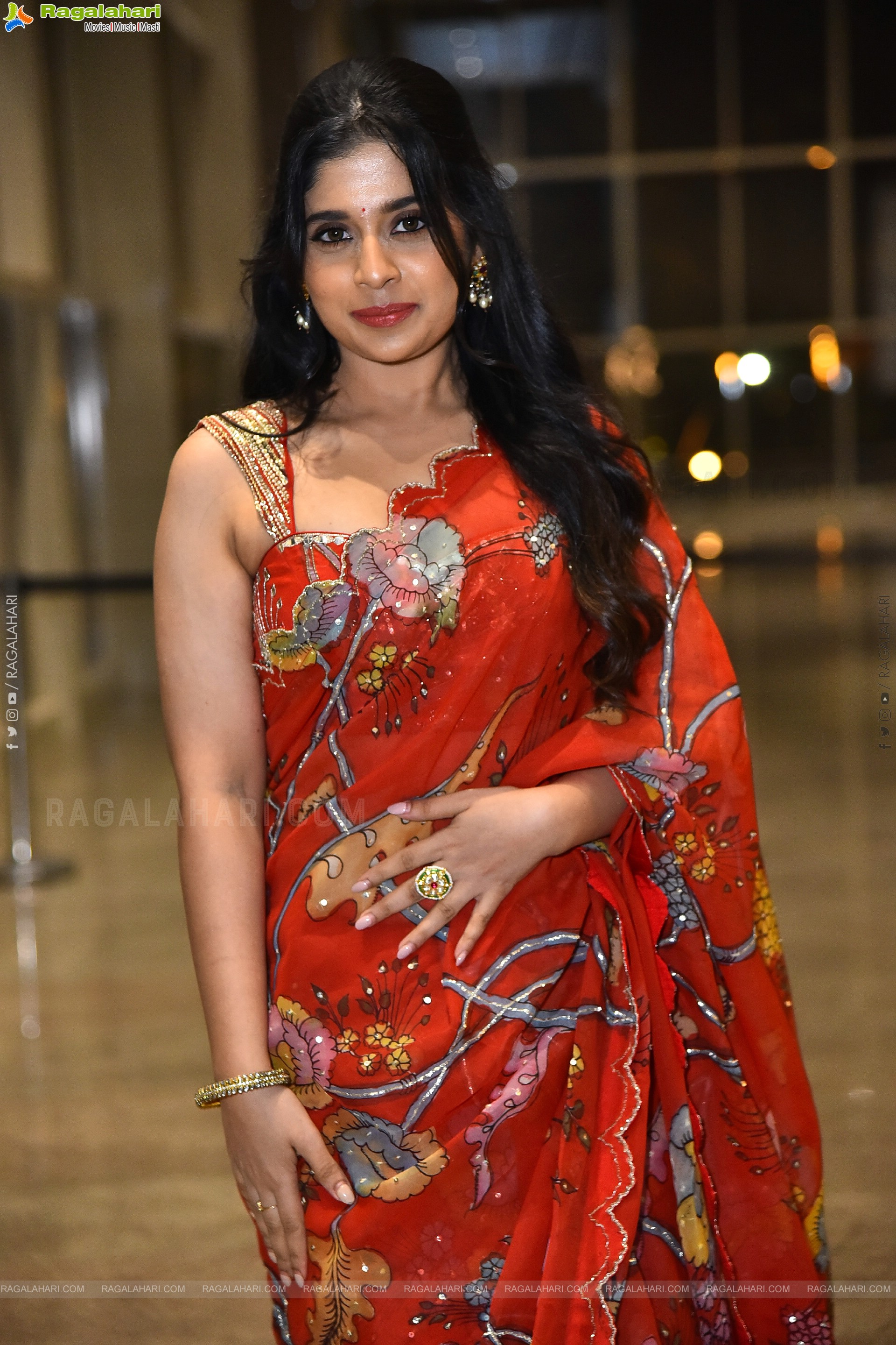 Aishwarya Hollakal at Brahma Anandam Pre Release Event, HD Gallery