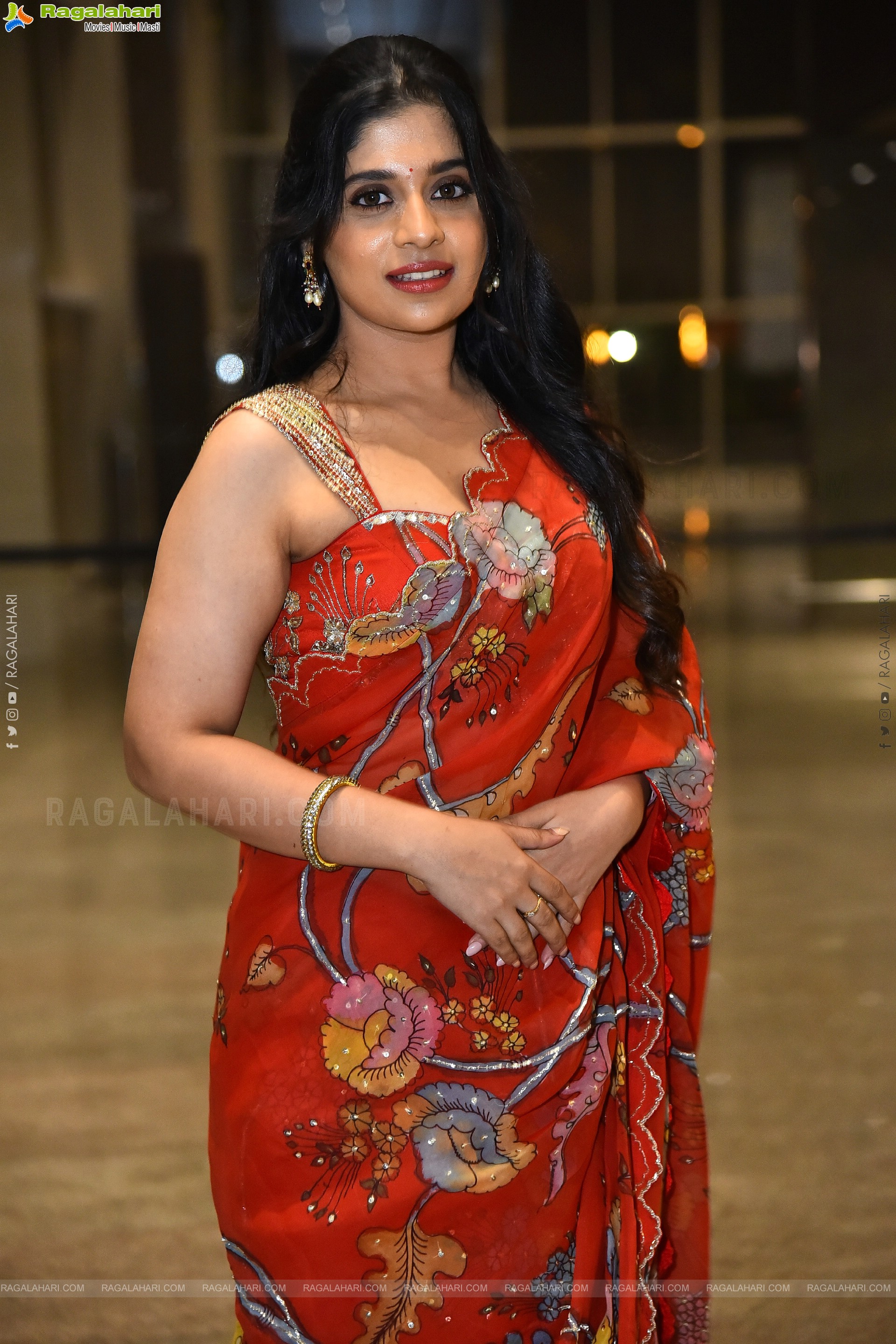 Aishwarya Hollakal at Brahma Anandam Pre Release Event, HD Gallery