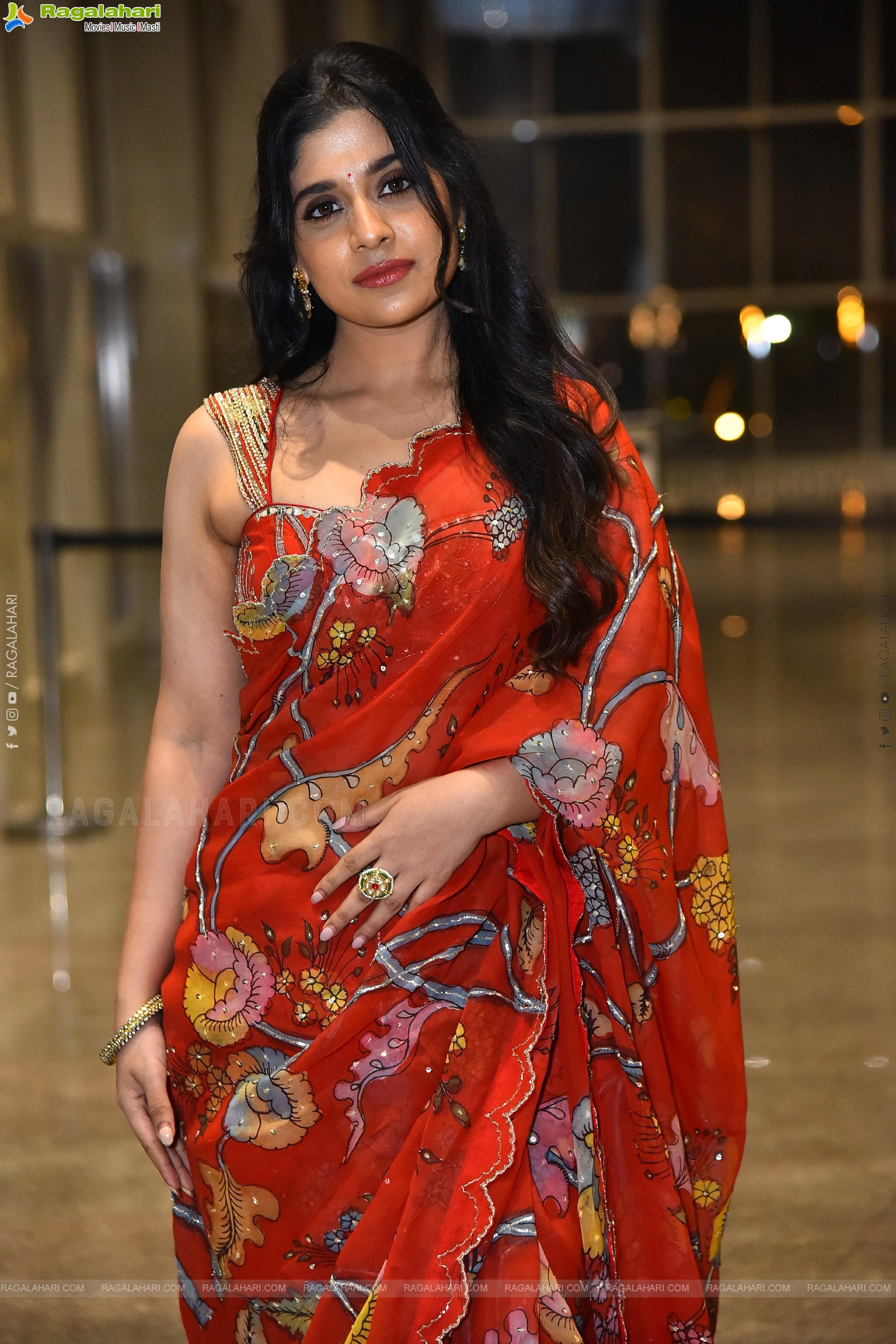 Aishwarya Hollakal at Brahma Anandam Pre Release Event, HD Gallery