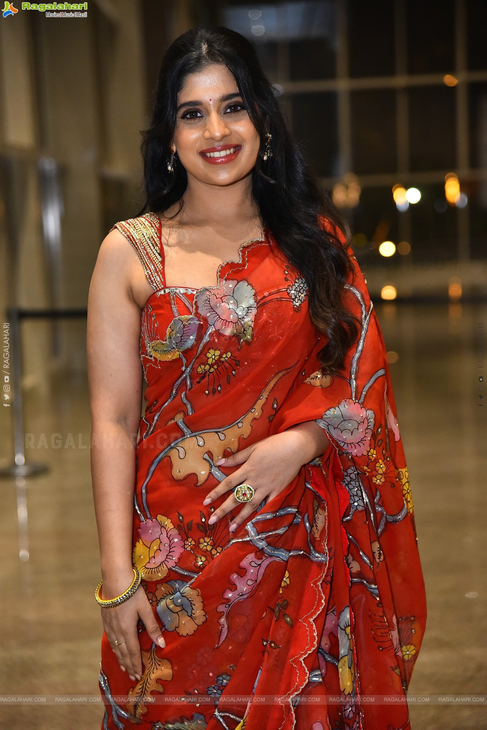 Aishwarya Hollakal at Brahma Anandam Pre Release Event, HD Gallery