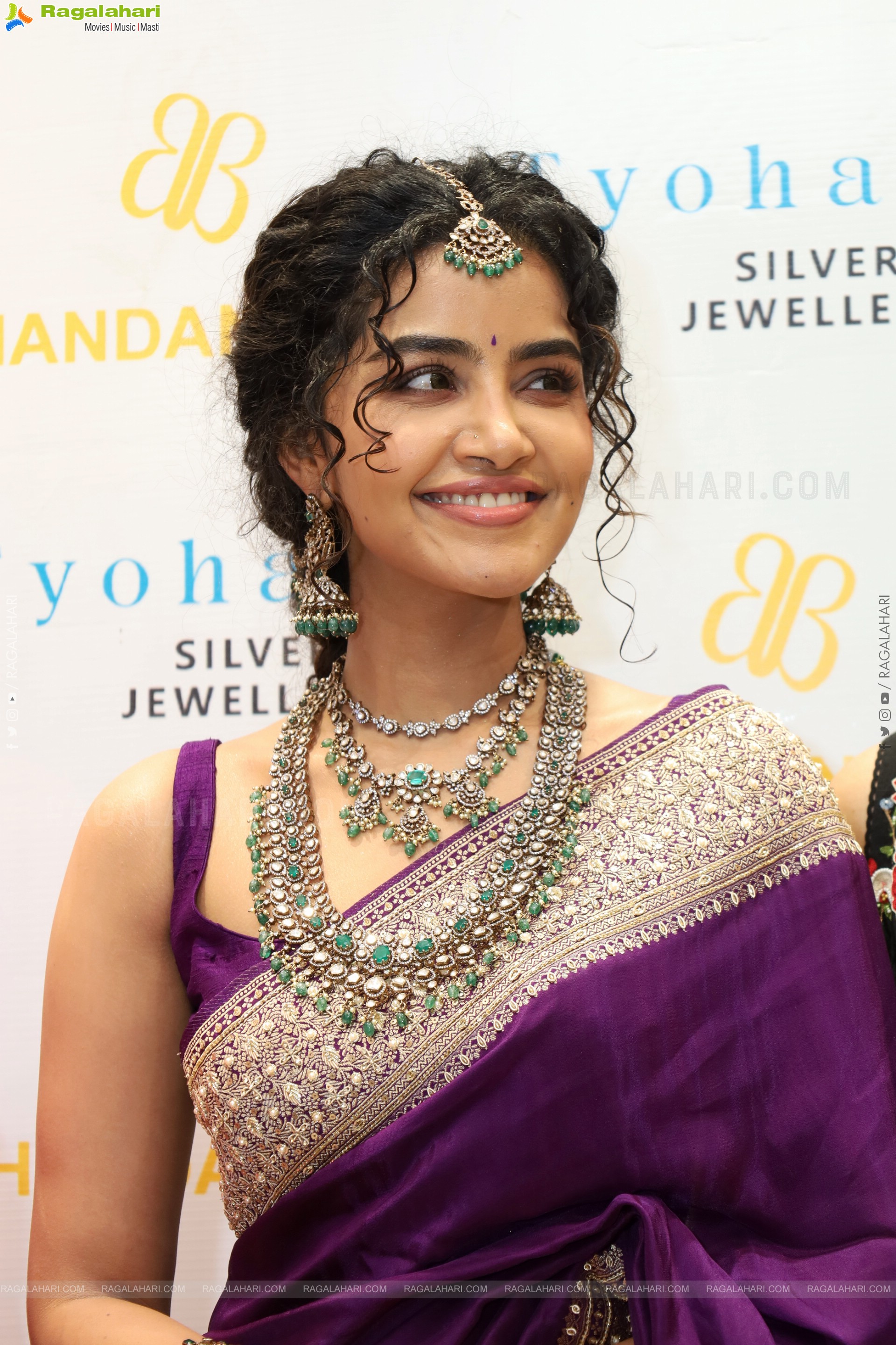 Anupama Parameswaran at Tyohaar Silver Jewellery Showroom Launch, HD Gallery