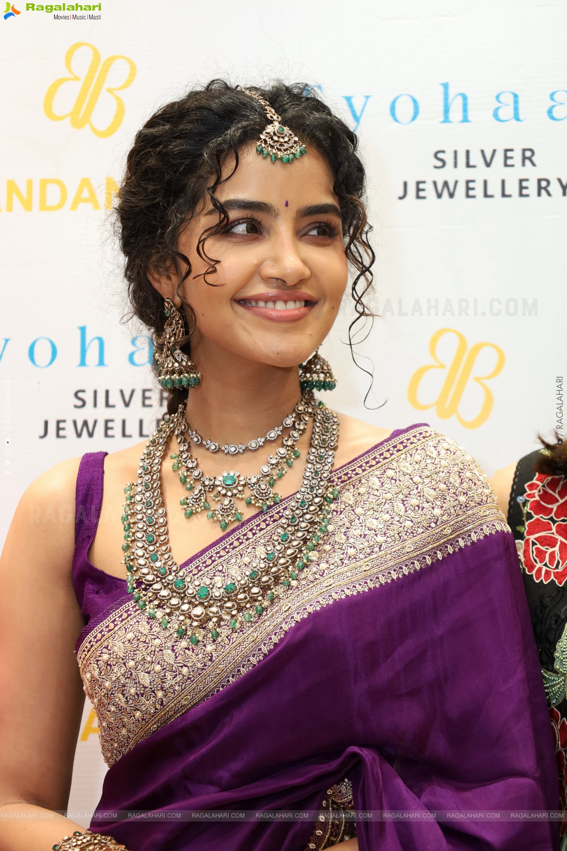 Anupama Parameswaran at Tyohaar Silver Jewellery Showroom Launch, HD Gallery