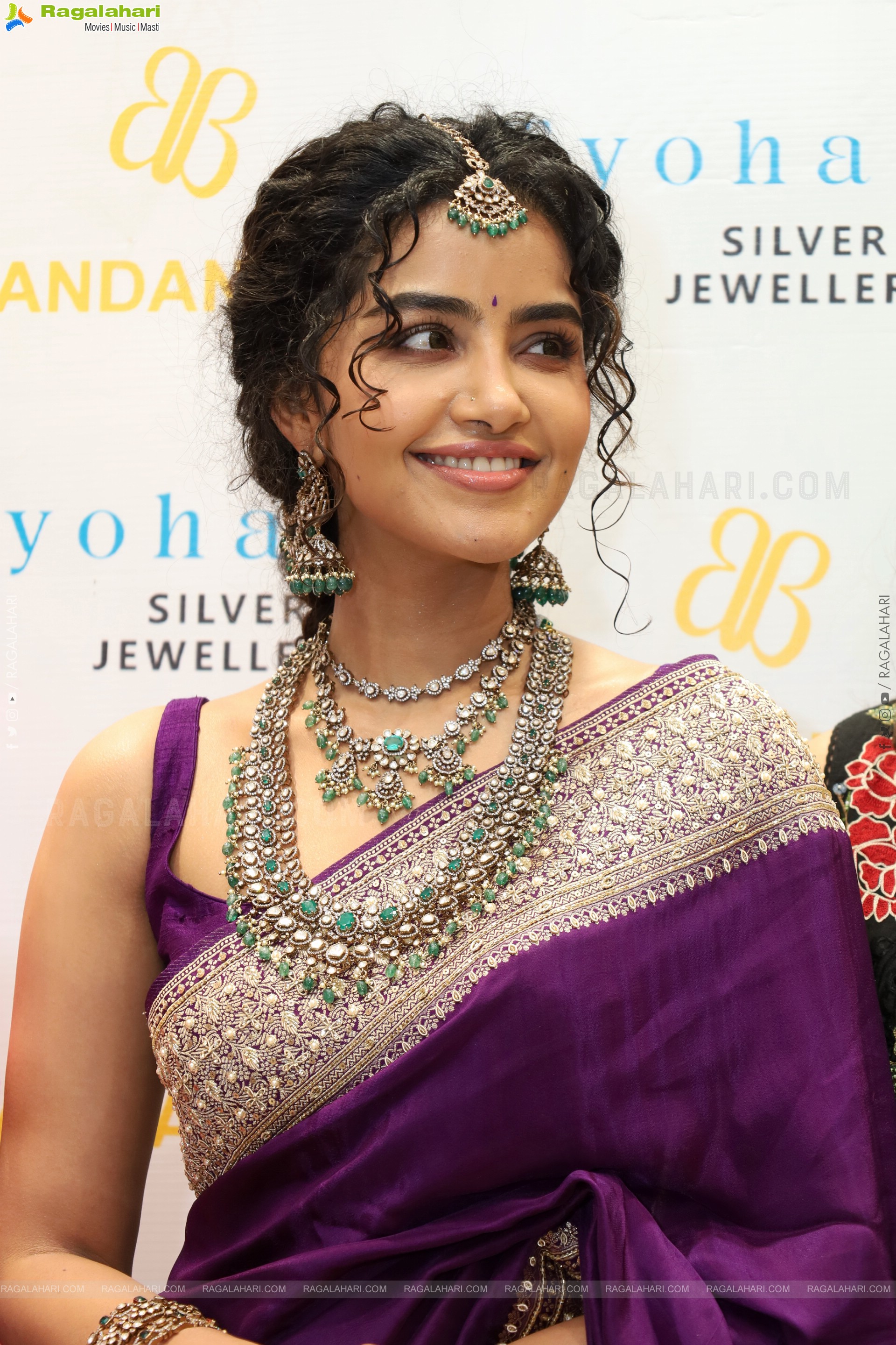 Anupama Parameswaran at Tyohaar Silver Jewellery Showroom Launch, HD Gallery