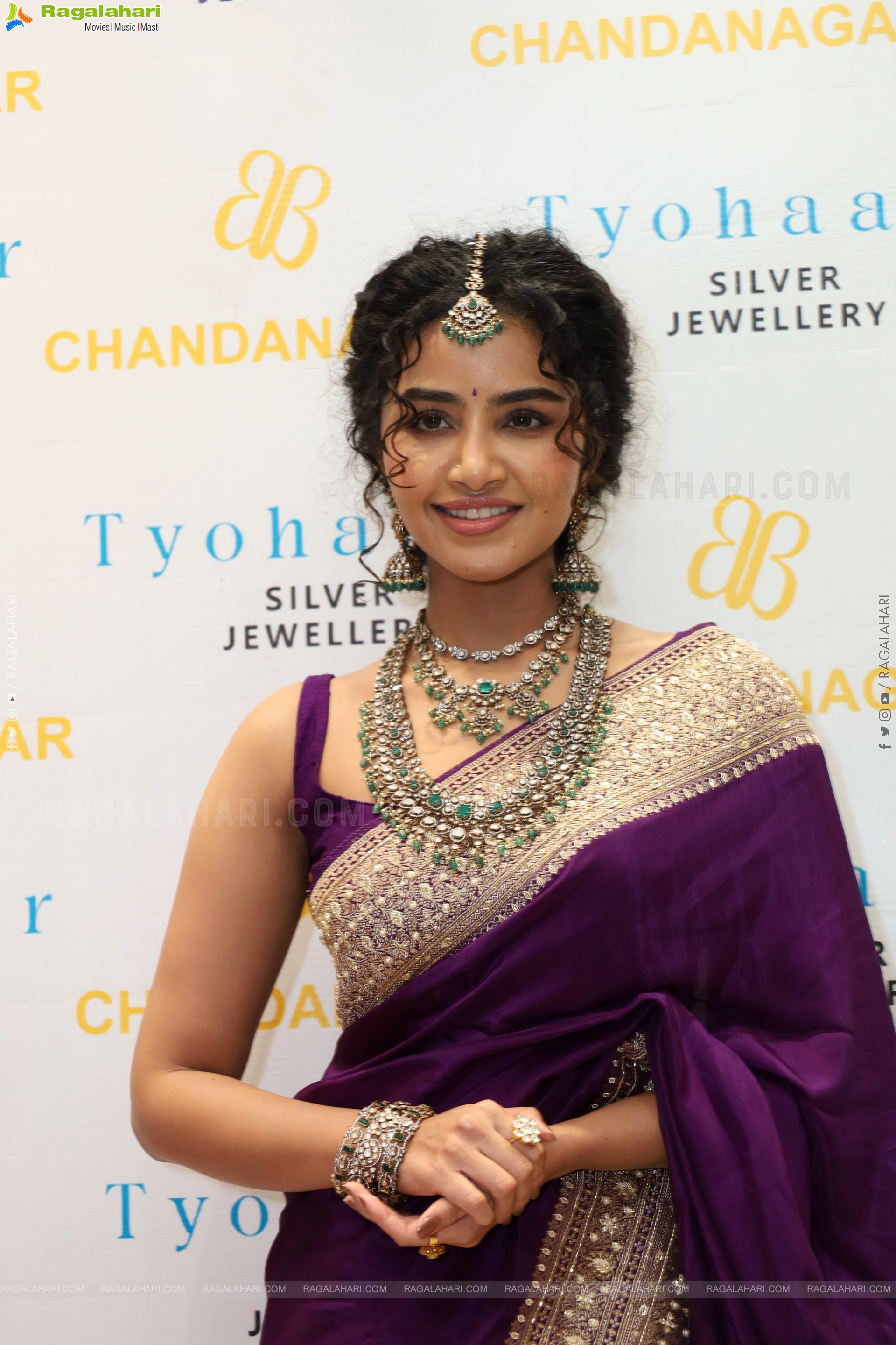 Anupama Parameswaran at Tyohaar Silver Jewellery Showroom Launch, HD Gallery