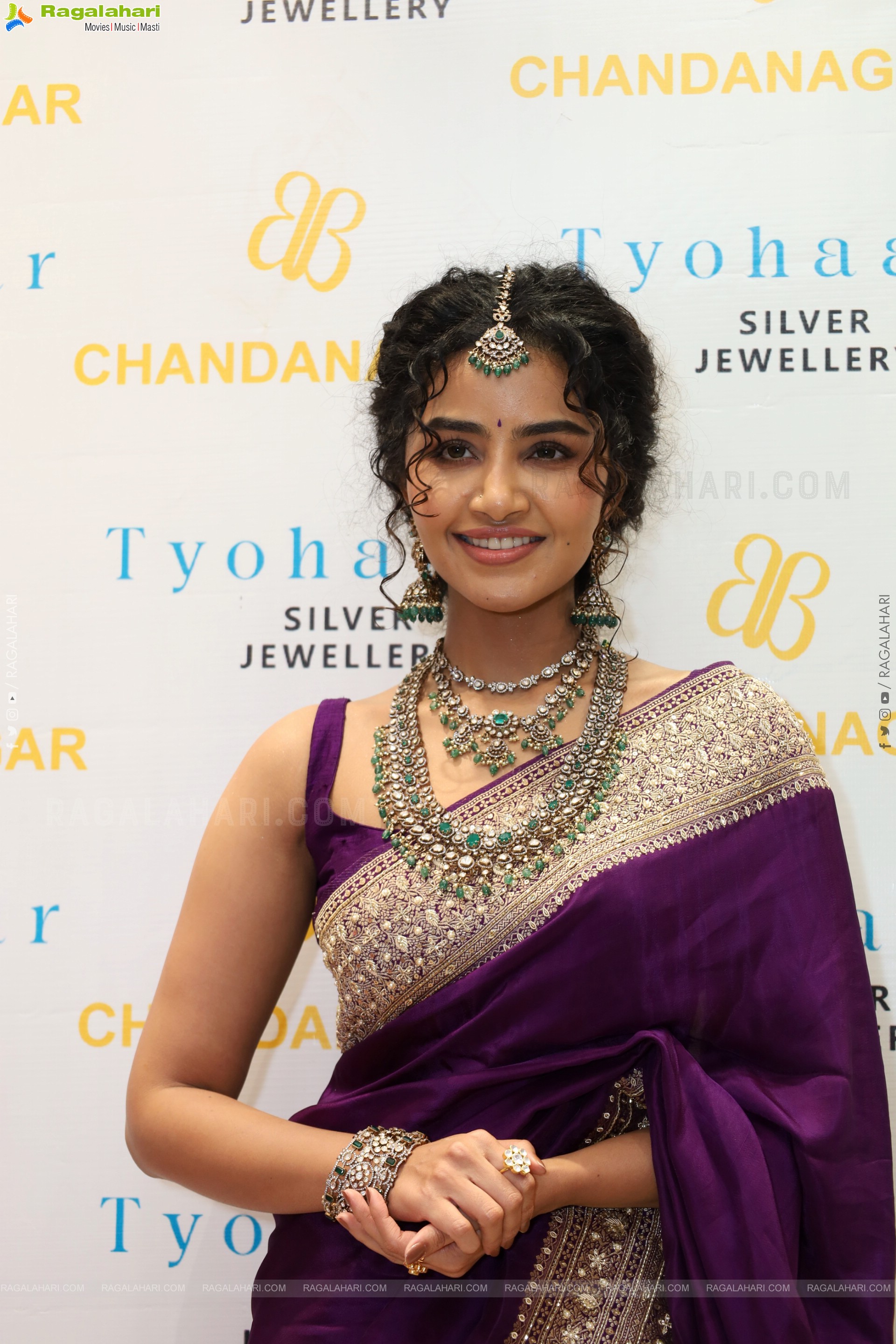 Anupama Parameswaran at Tyohaar Silver Jewellery Showroom Launch, HD Gallery