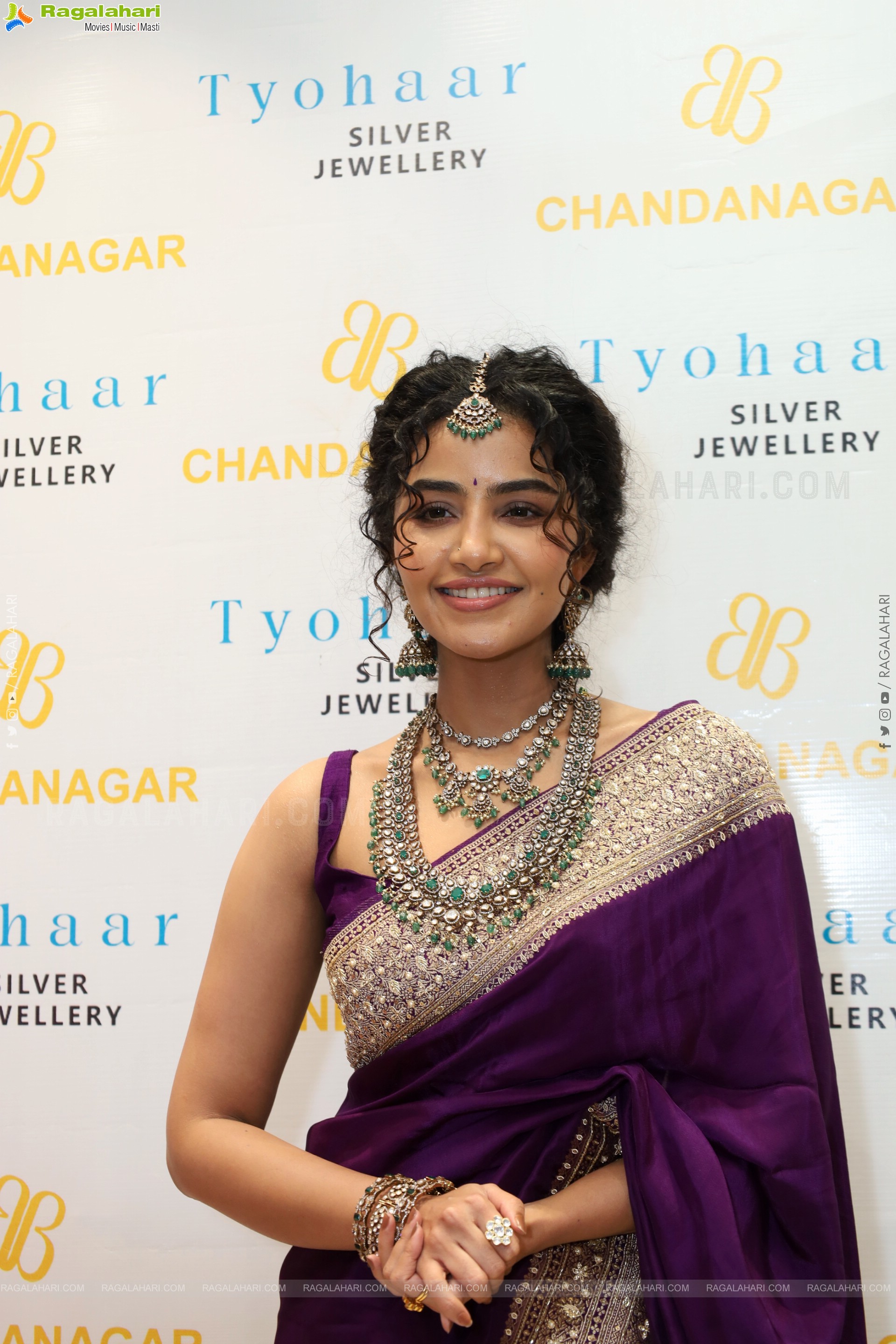 Anupama Parameswaran at Tyohaar Silver Jewellery Showroom Launch, HD Gallery