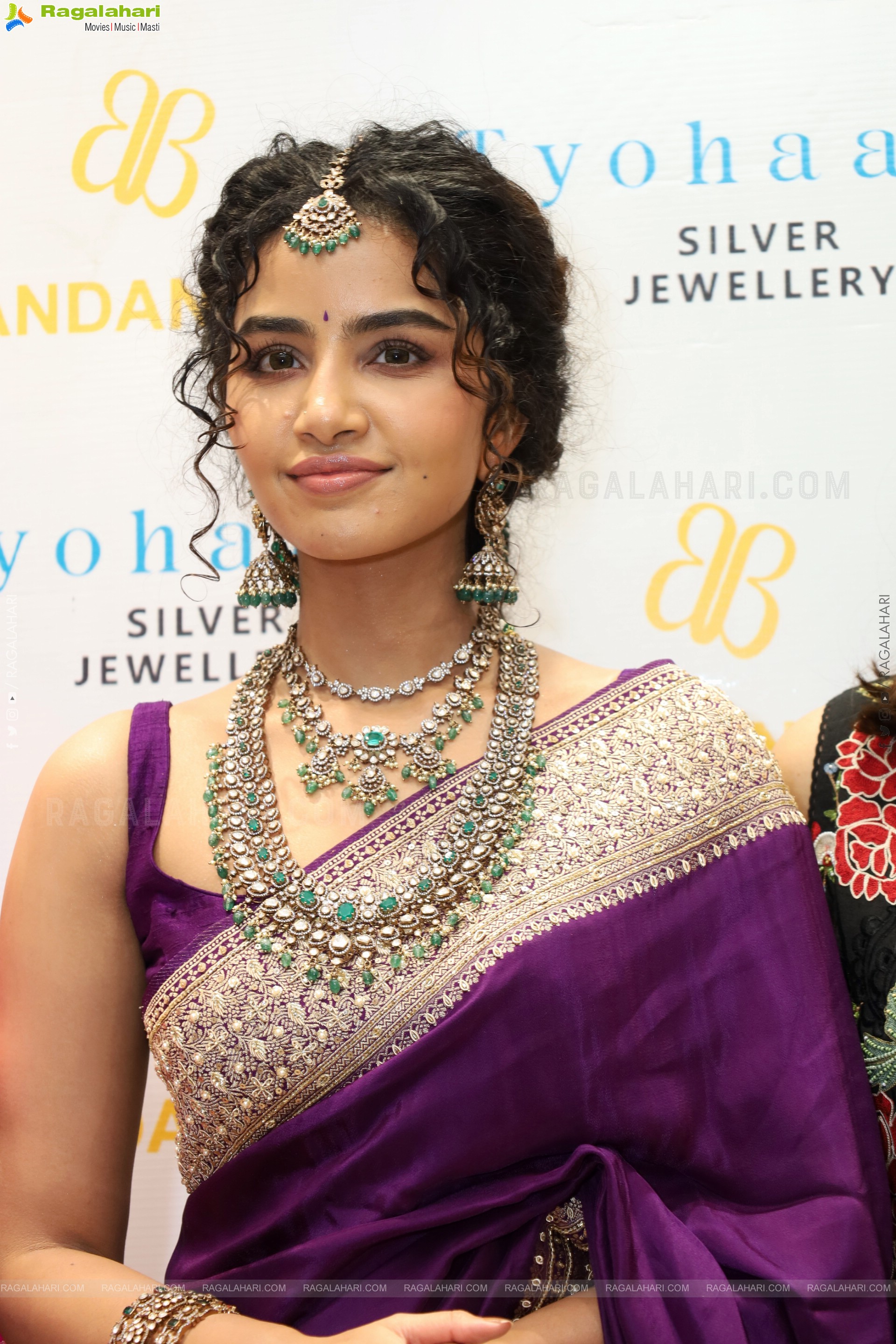 Anupama Parameswaran at Tyohaar Silver Jewellery Showroom Launch, HD Gallery