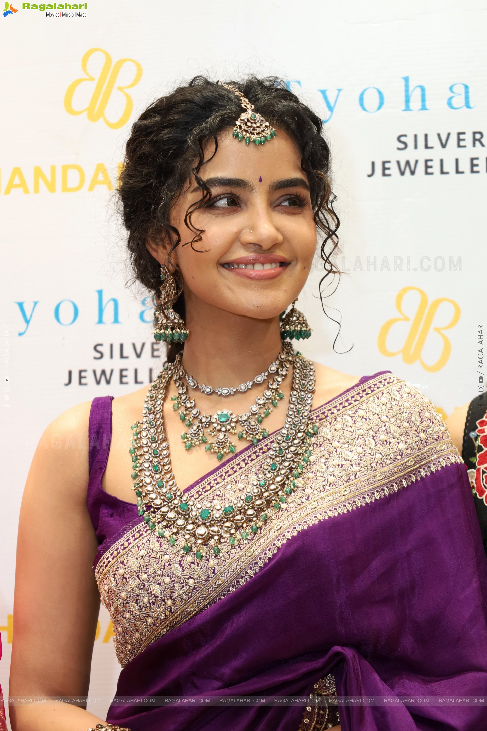 Anupama Parameswaran at Tyohaar Silver Jewellery Showroom Launch, HD Gallery