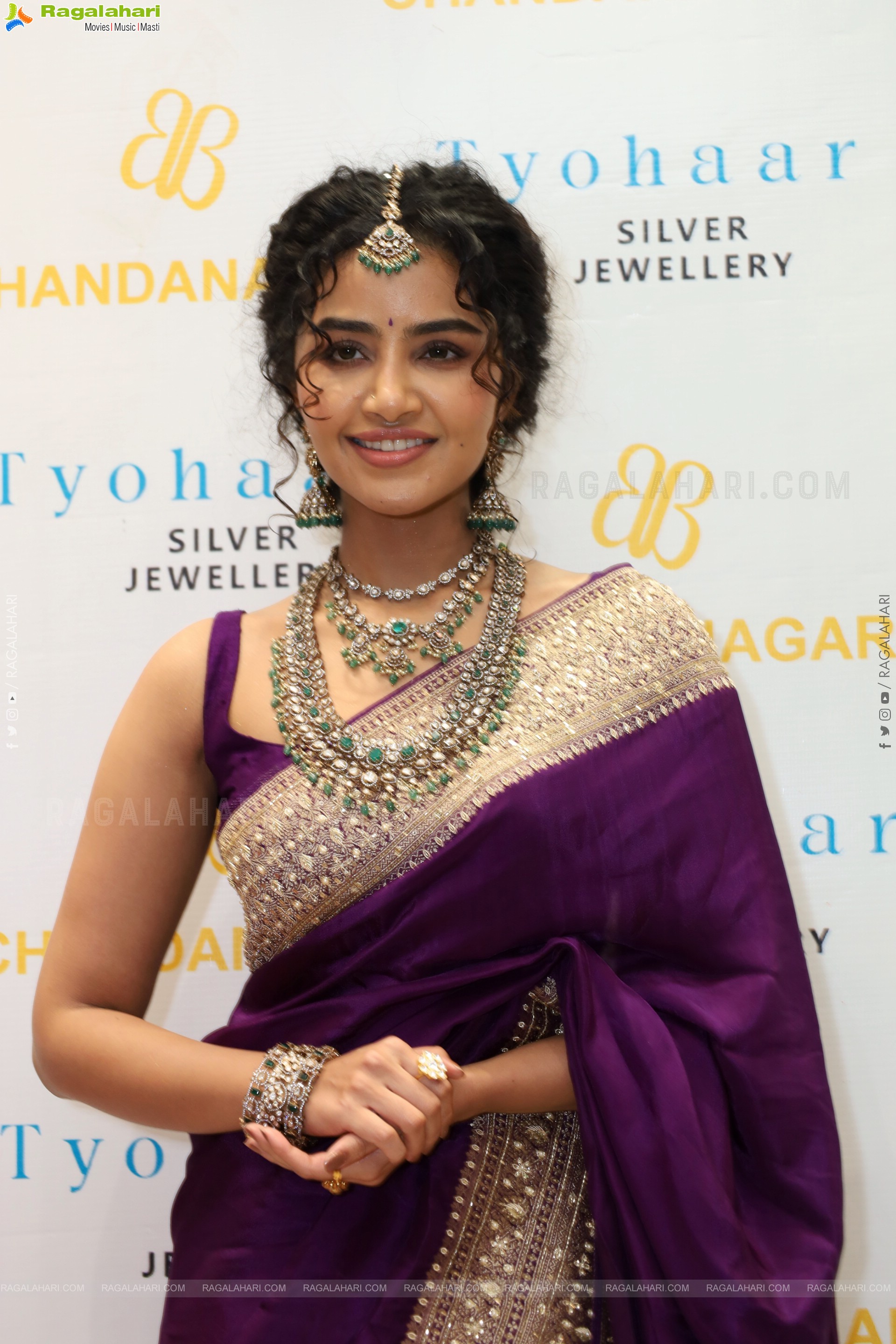 Anupama Parameswaran at Tyohaar Silver Jewellery Showroom Launch, HD Gallery