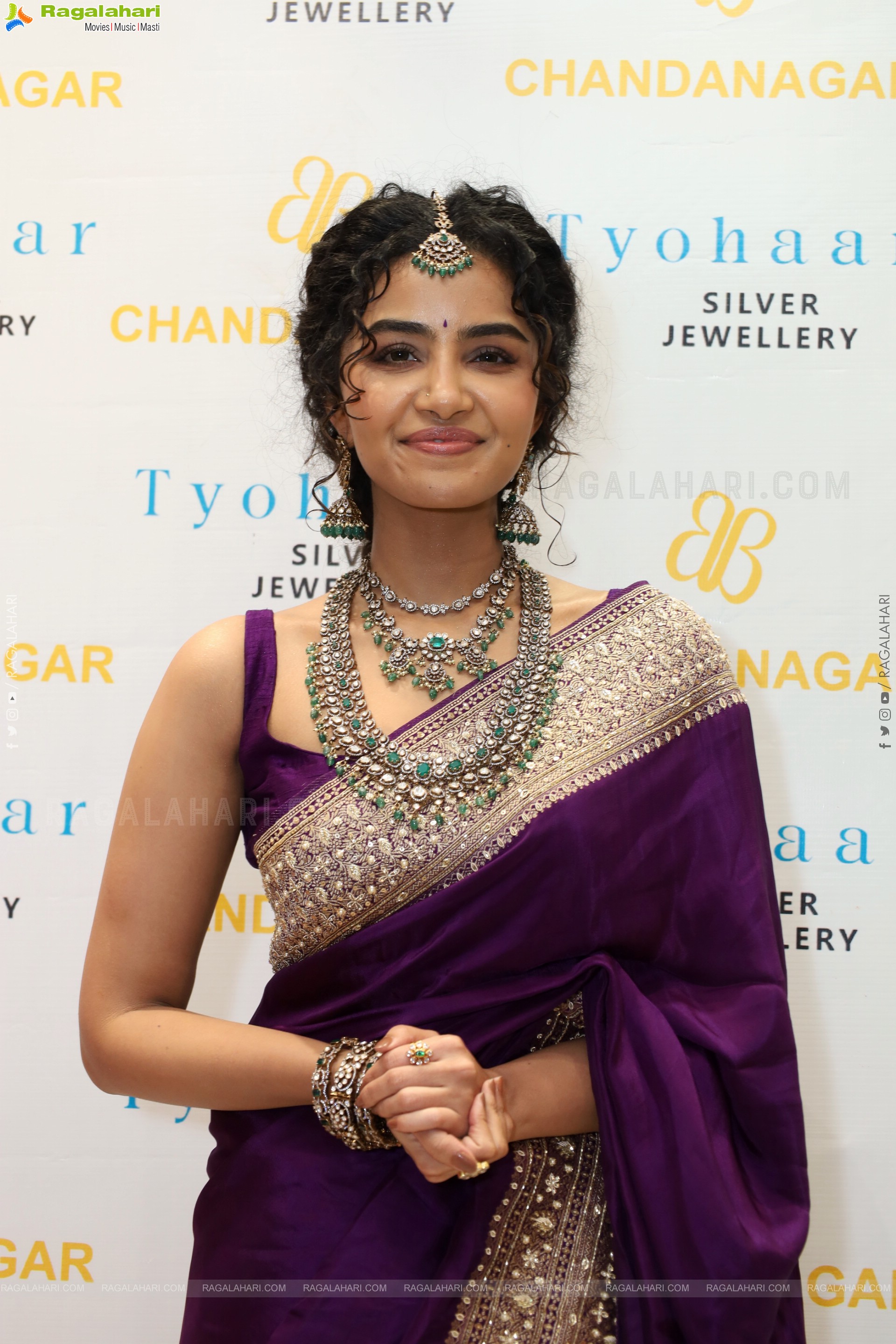 Anupama Parameswaran at Tyohaar Silver Jewellery Showroom Launch, HD Gallery