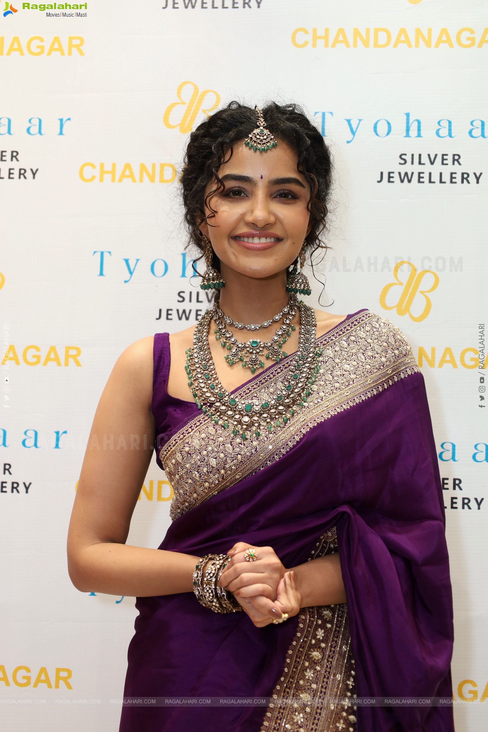 Anupama Parameswaran at Tyohaar Silver Jewellery Showroom Launch, HD Gallery