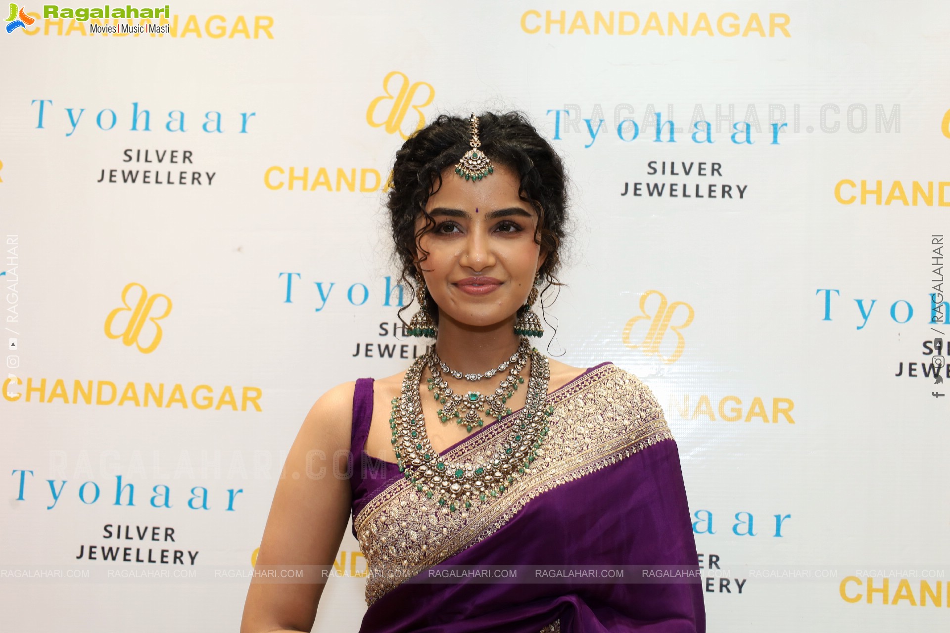 Anupama Parameswaran at Tyohaar Silver Jewellery Showroom Launch, HD Gallery