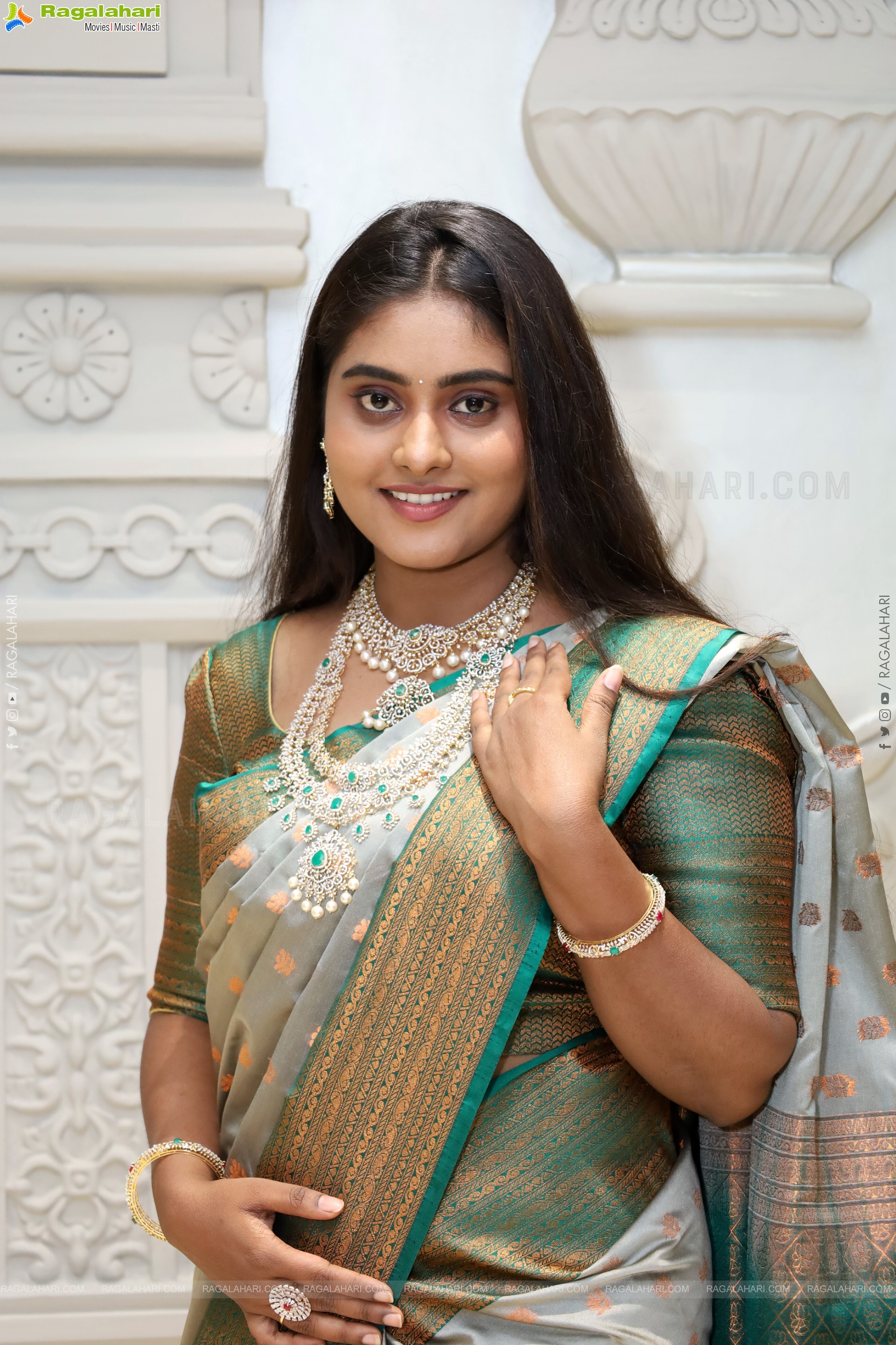 Bindhu Krishna Latest Stills in Saree, HD Gallery