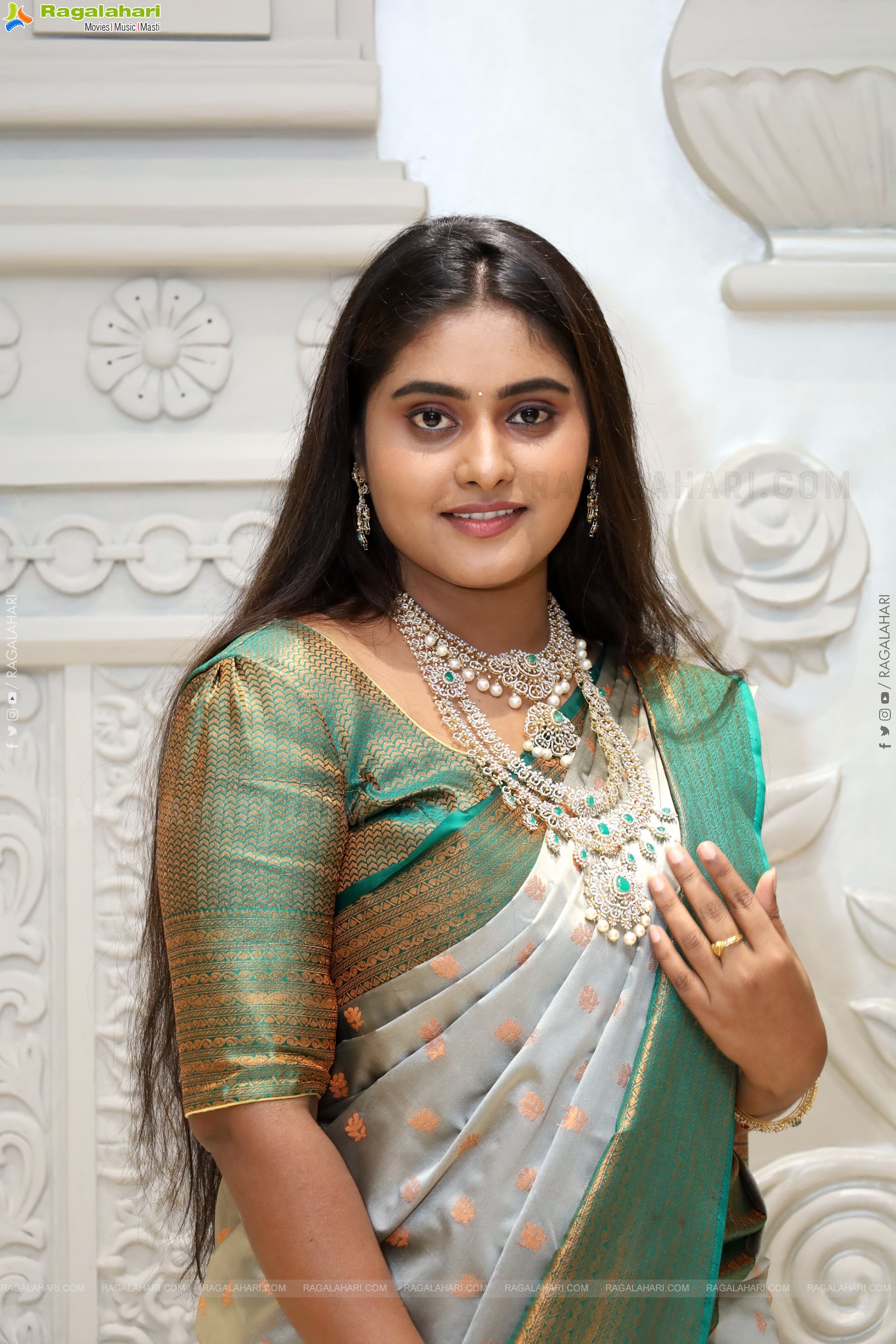 Bindhu Krishna Latest Stills in Saree, HD Gallery