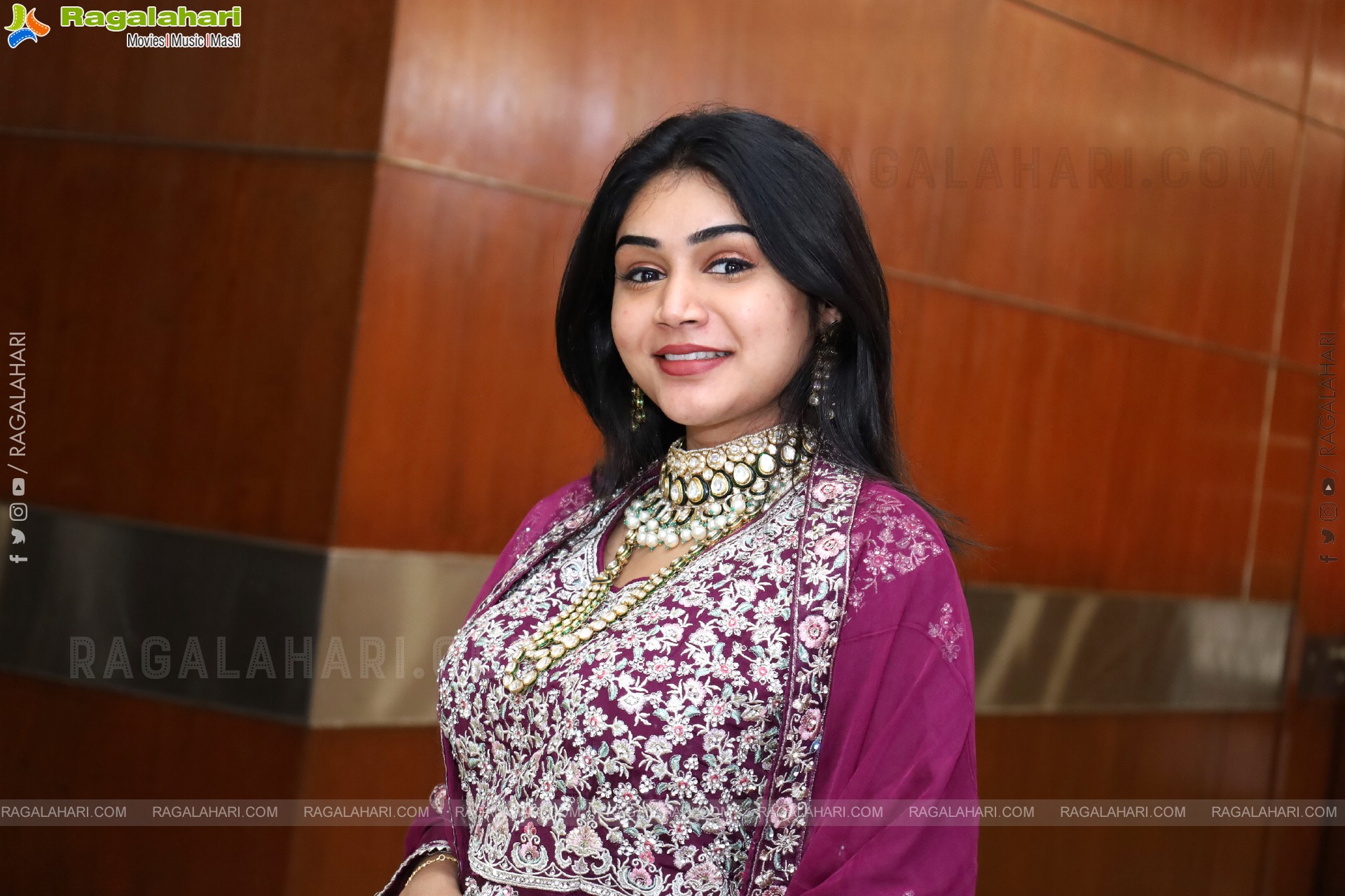 Bramarambika Poses with Designer Jewellery, HD Gallery