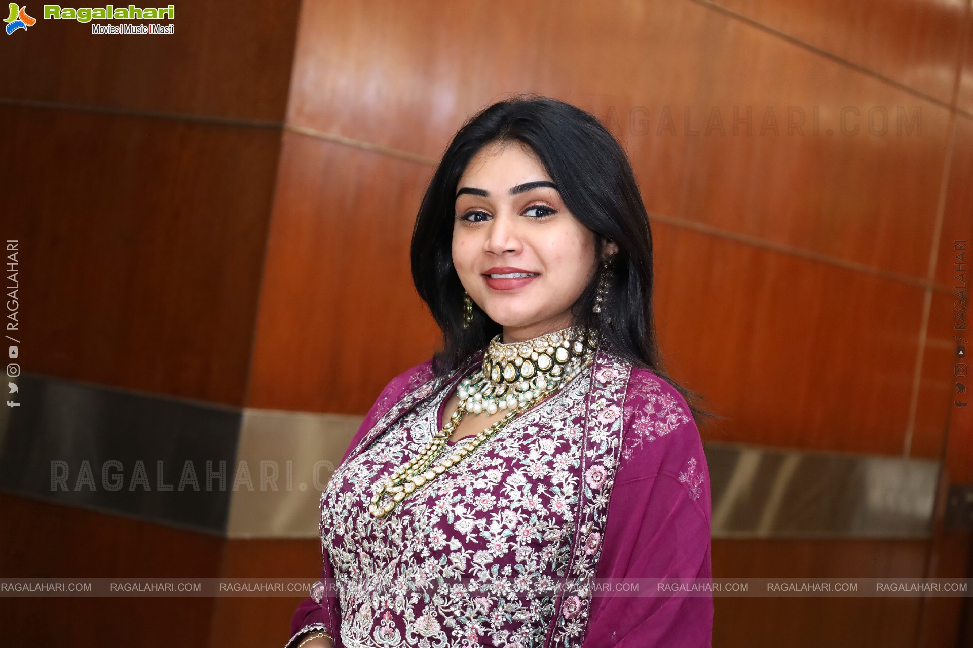 Bramarambika Poses with Designer Jewellery, HD Gallery