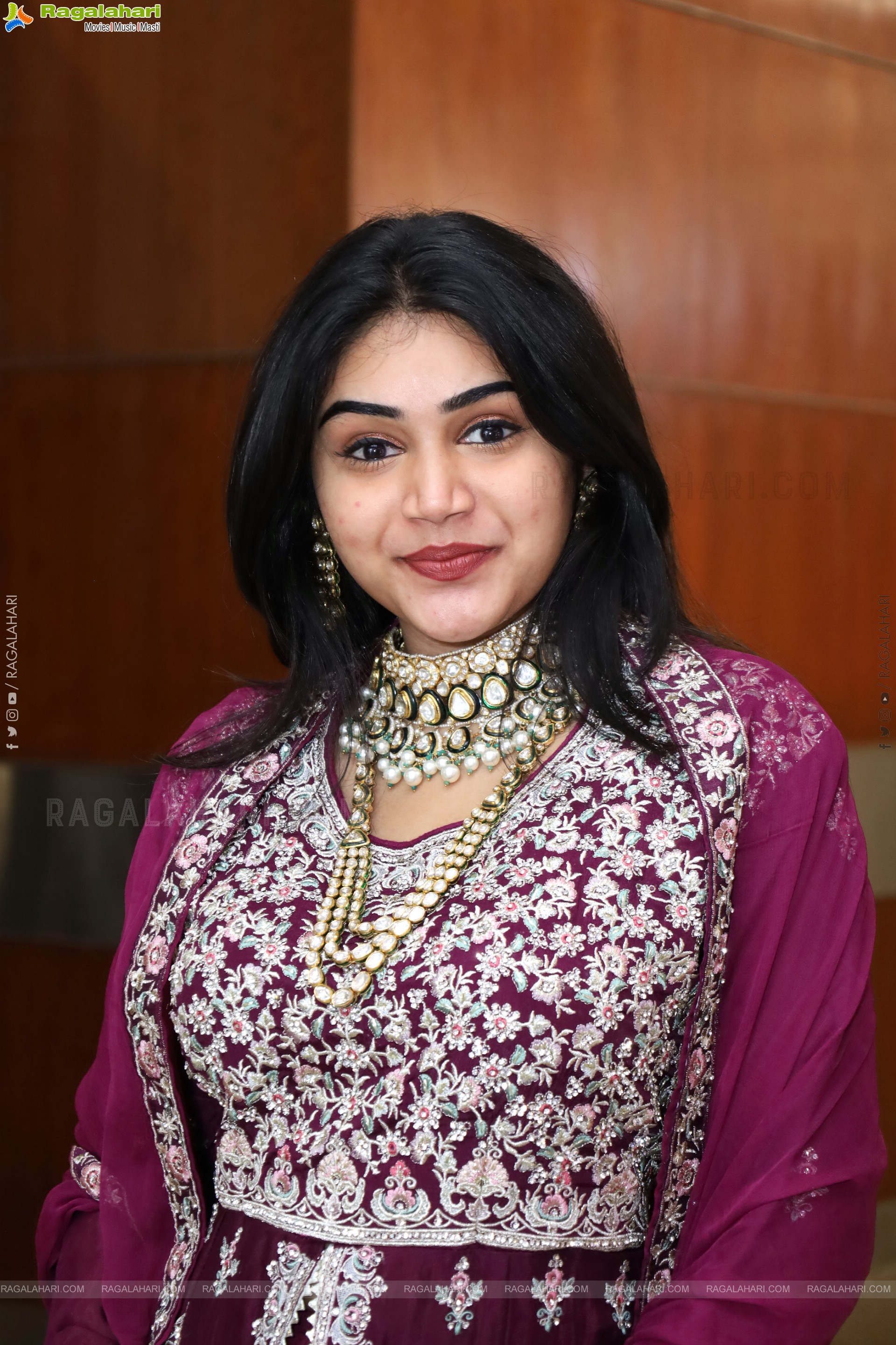 Bramarambika Poses with Designer Jewellery, HD Gallery