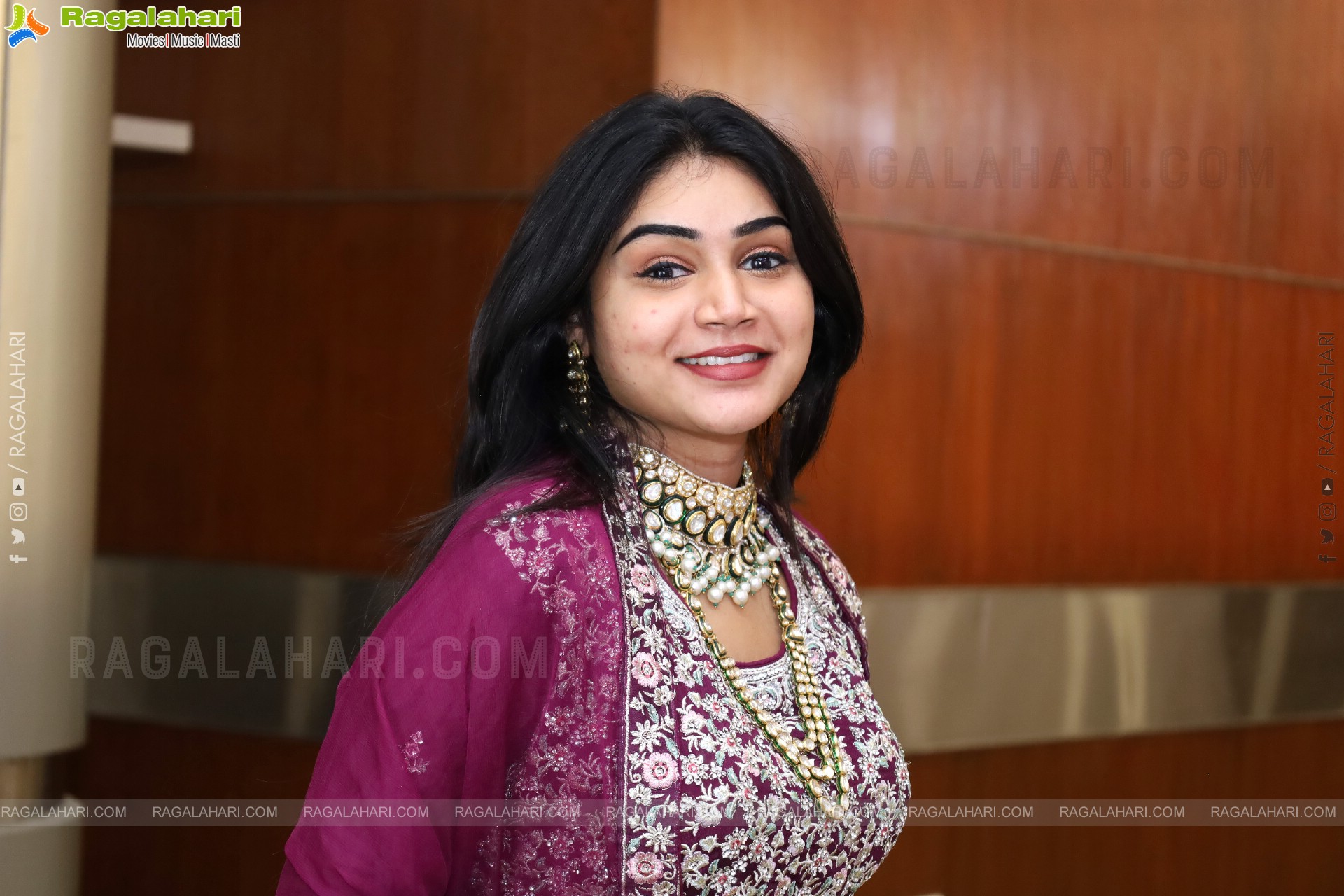 Bramarambika Poses with Designer Jewellery, HD Gallery