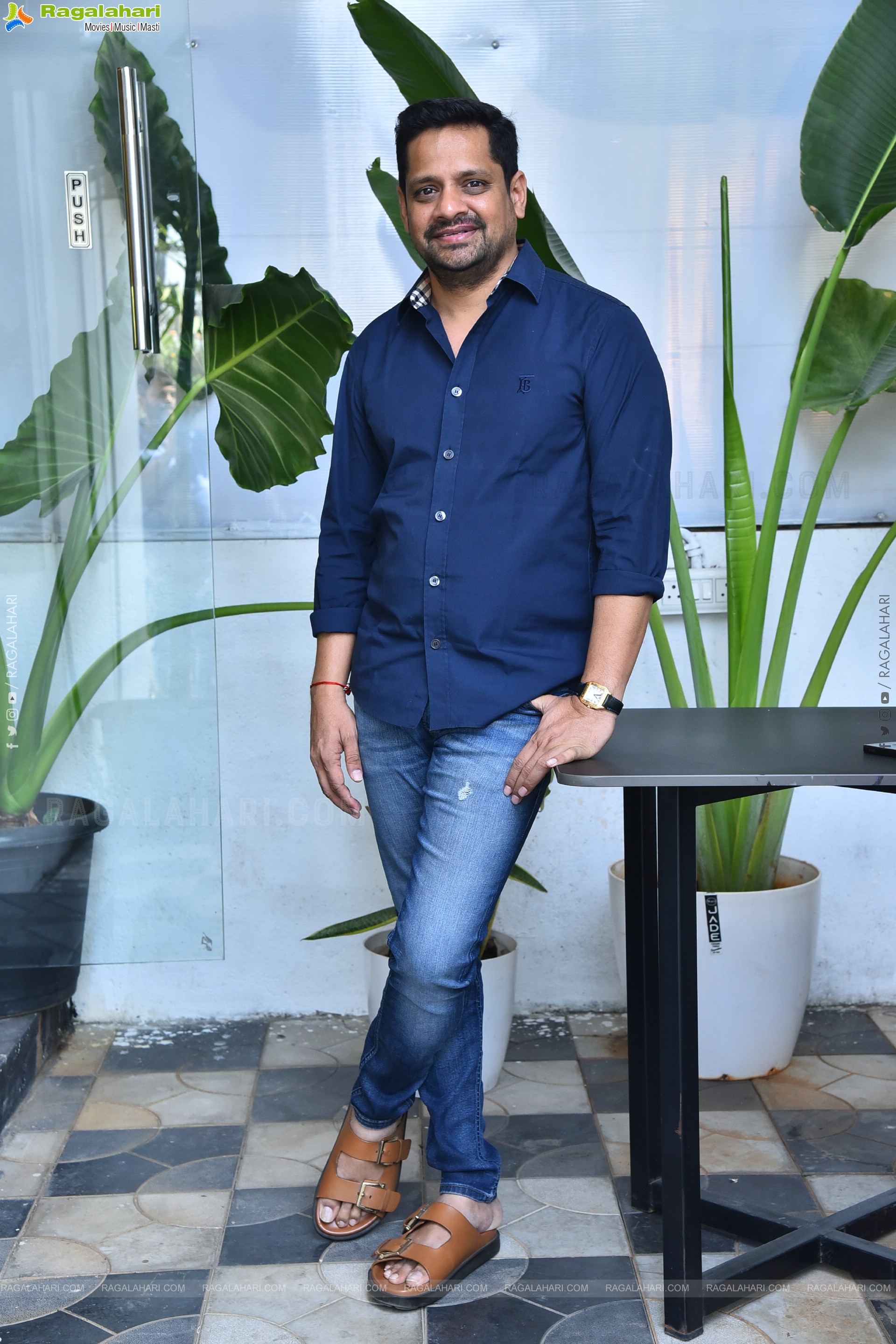 Bunny Vasu at Thandel Interview, HD Gallery