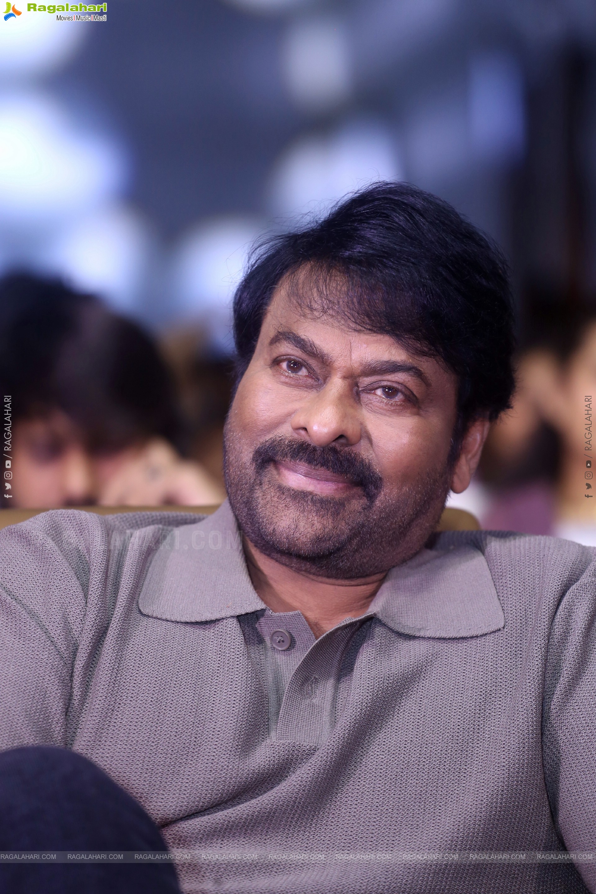 Chiranjeevi at Laila Movie Pre Release Event, HD Gallery