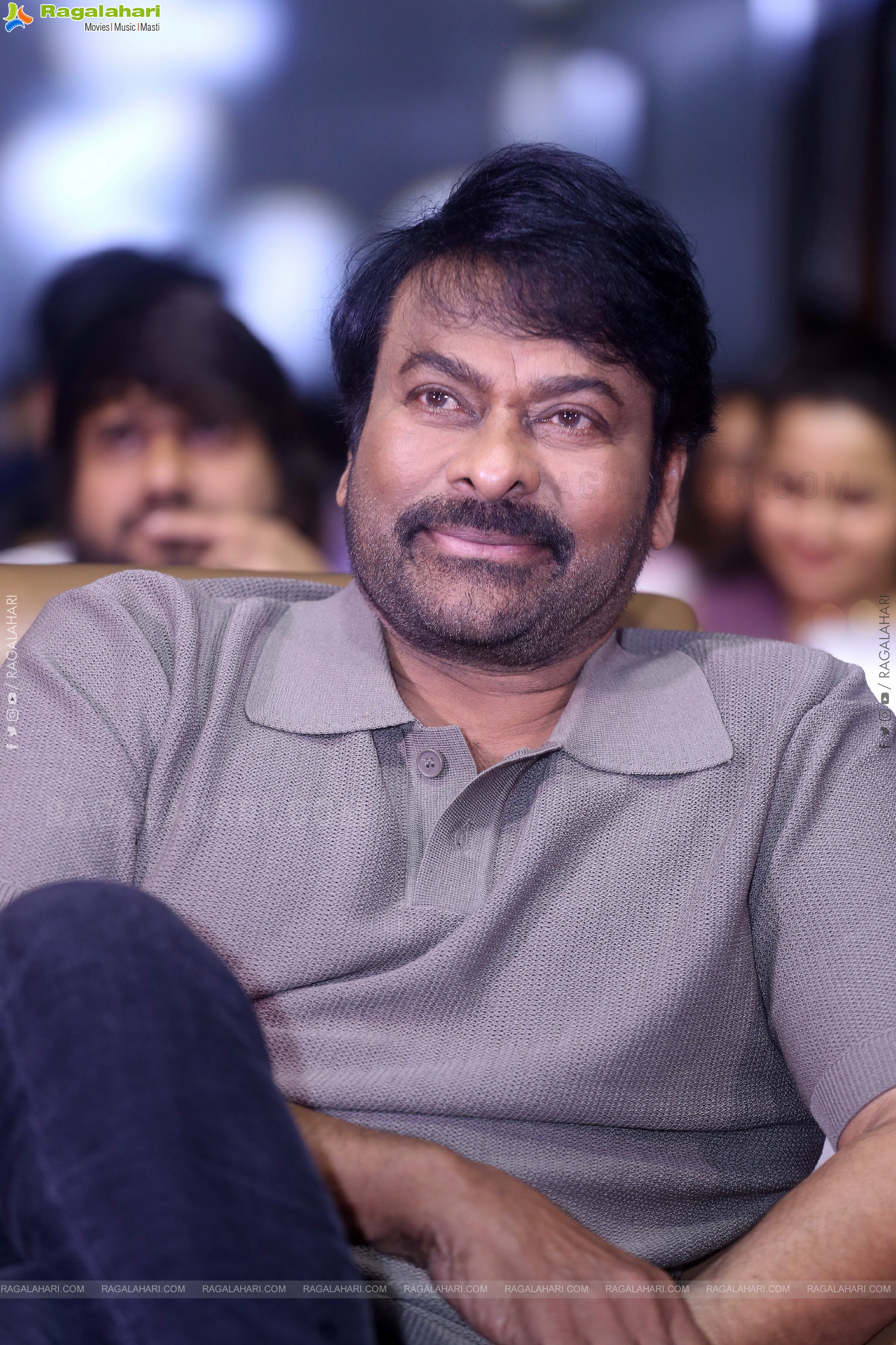 Chiranjeevi at Laila Movie Pre Release Event, HD Gallery