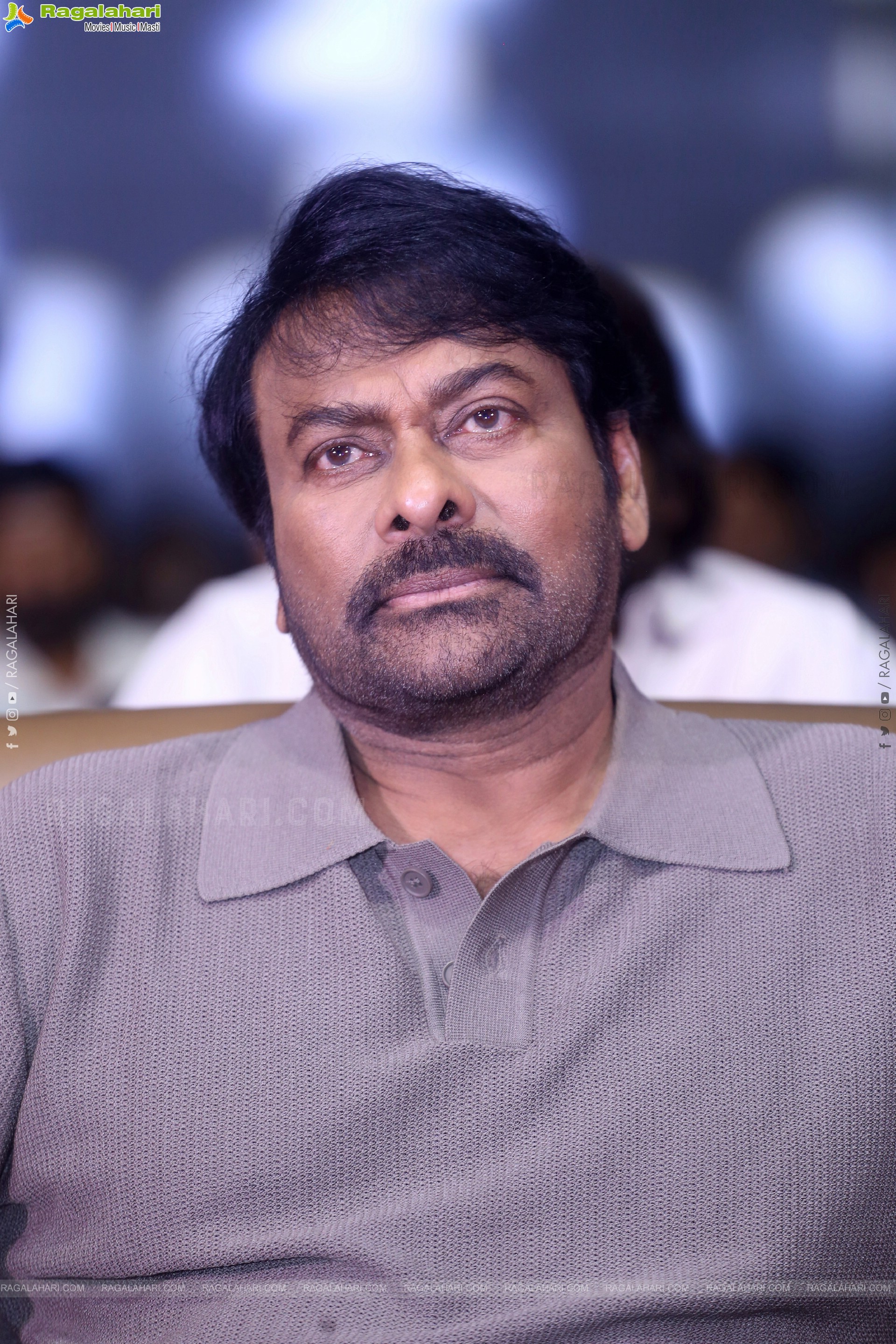 Chiranjeevi at Laila Movie Pre Release Event, HD Gallery