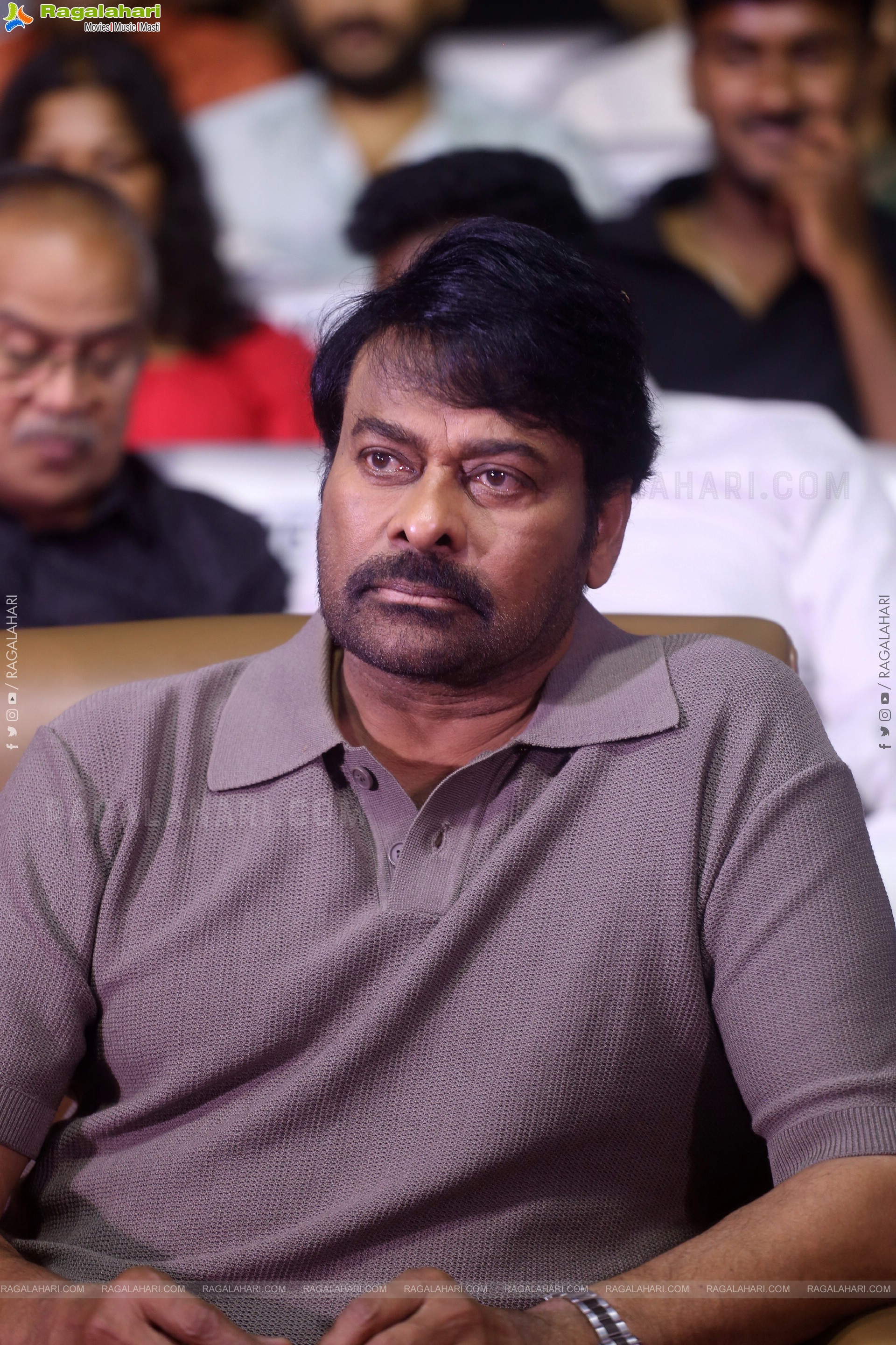 Chiranjeevi at Laila Movie Pre Release Event, HD Gallery