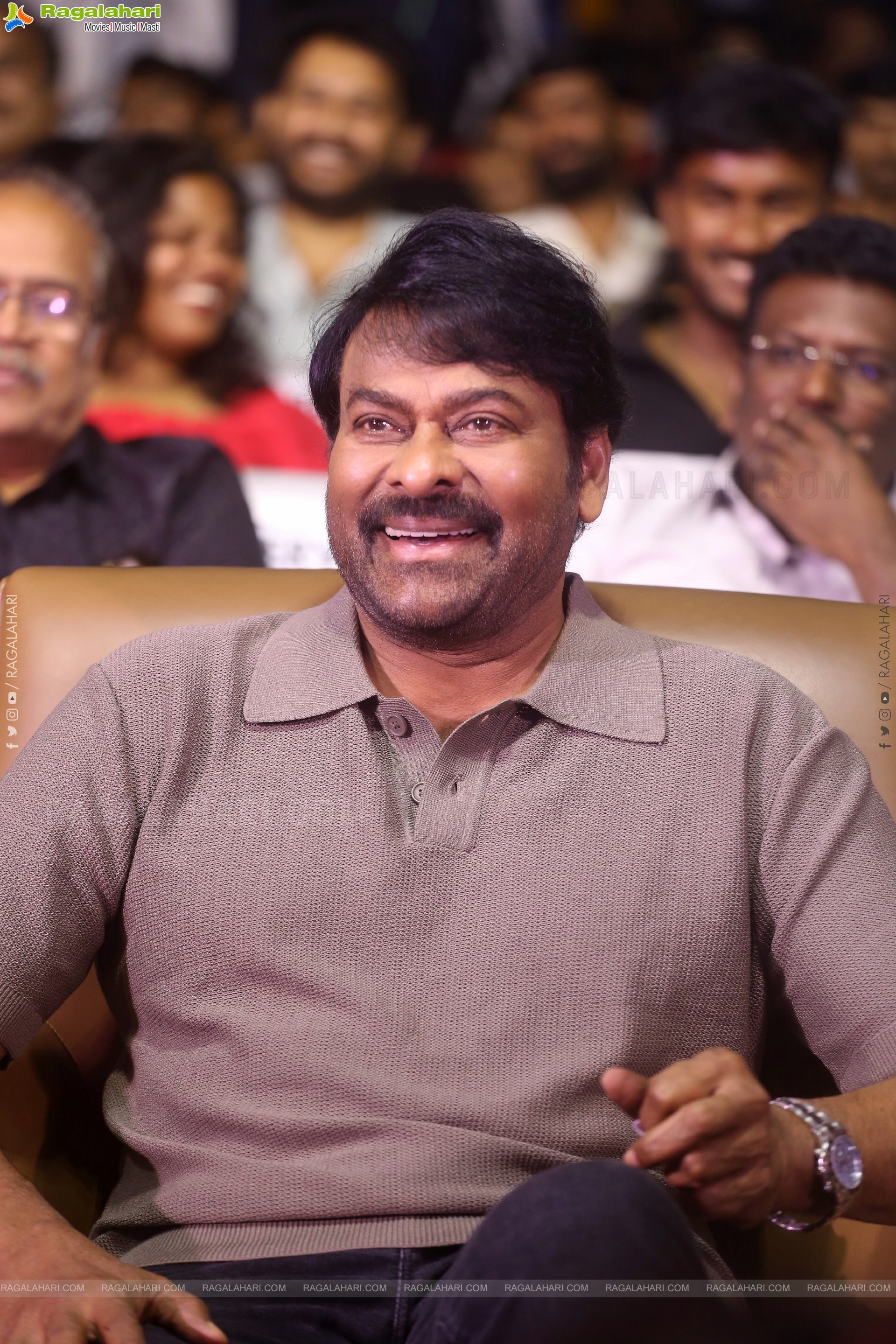 Chiranjeevi at Laila Movie Pre Release Event, HD Gallery