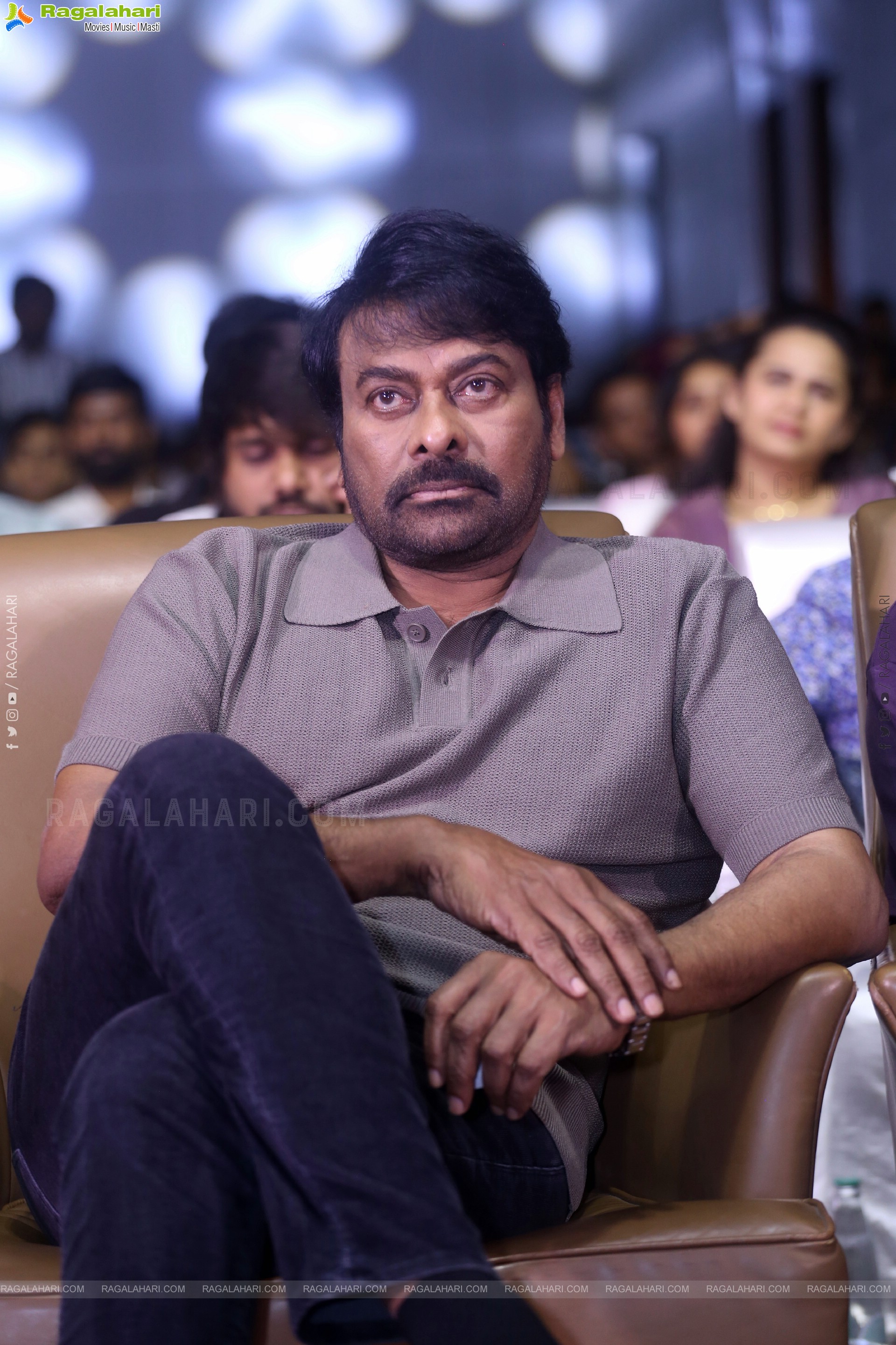 Chiranjeevi at Laila Movie Pre Release Event, HD Gallery