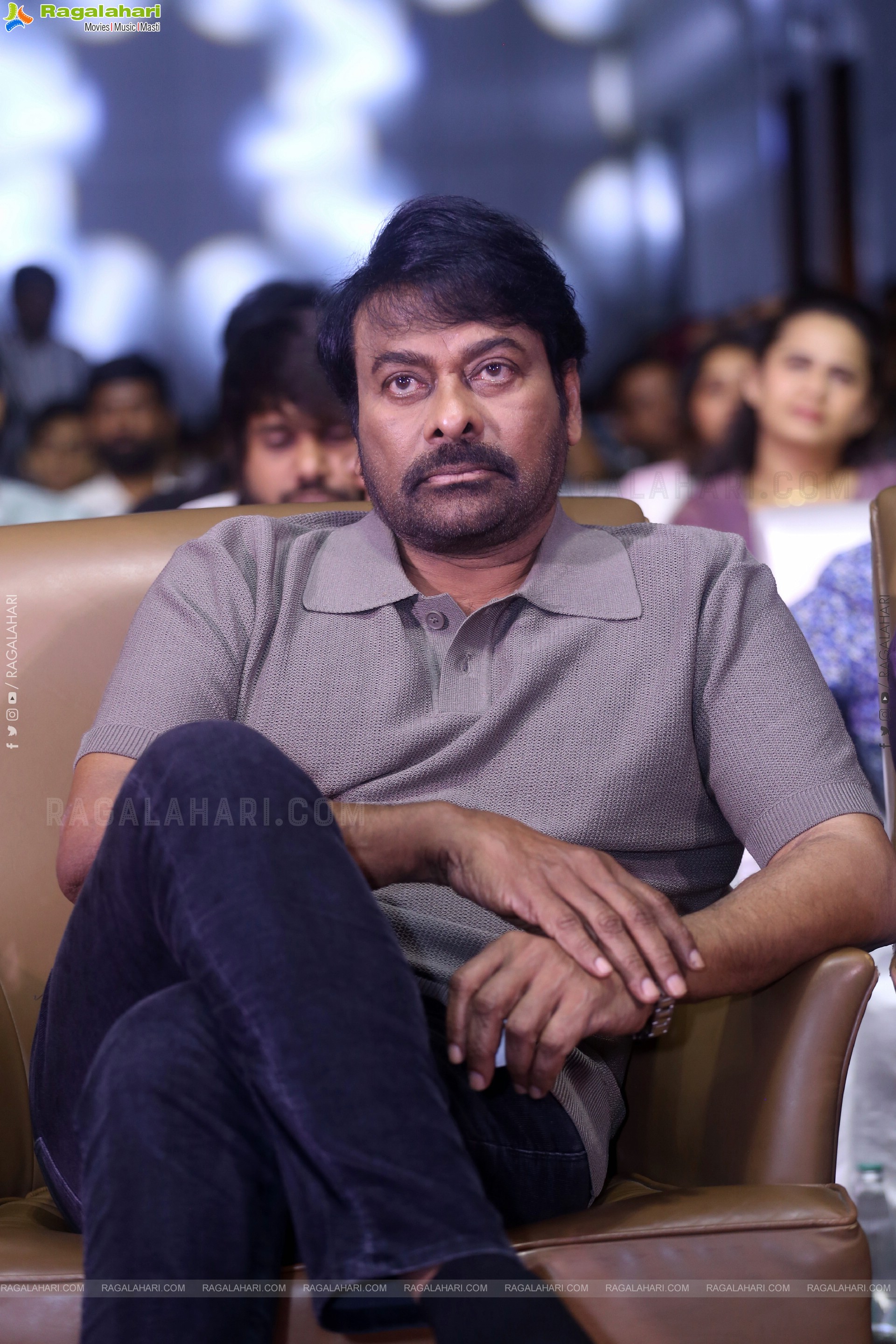 Chiranjeevi at Laila Movie Pre Release Event, HD Gallery