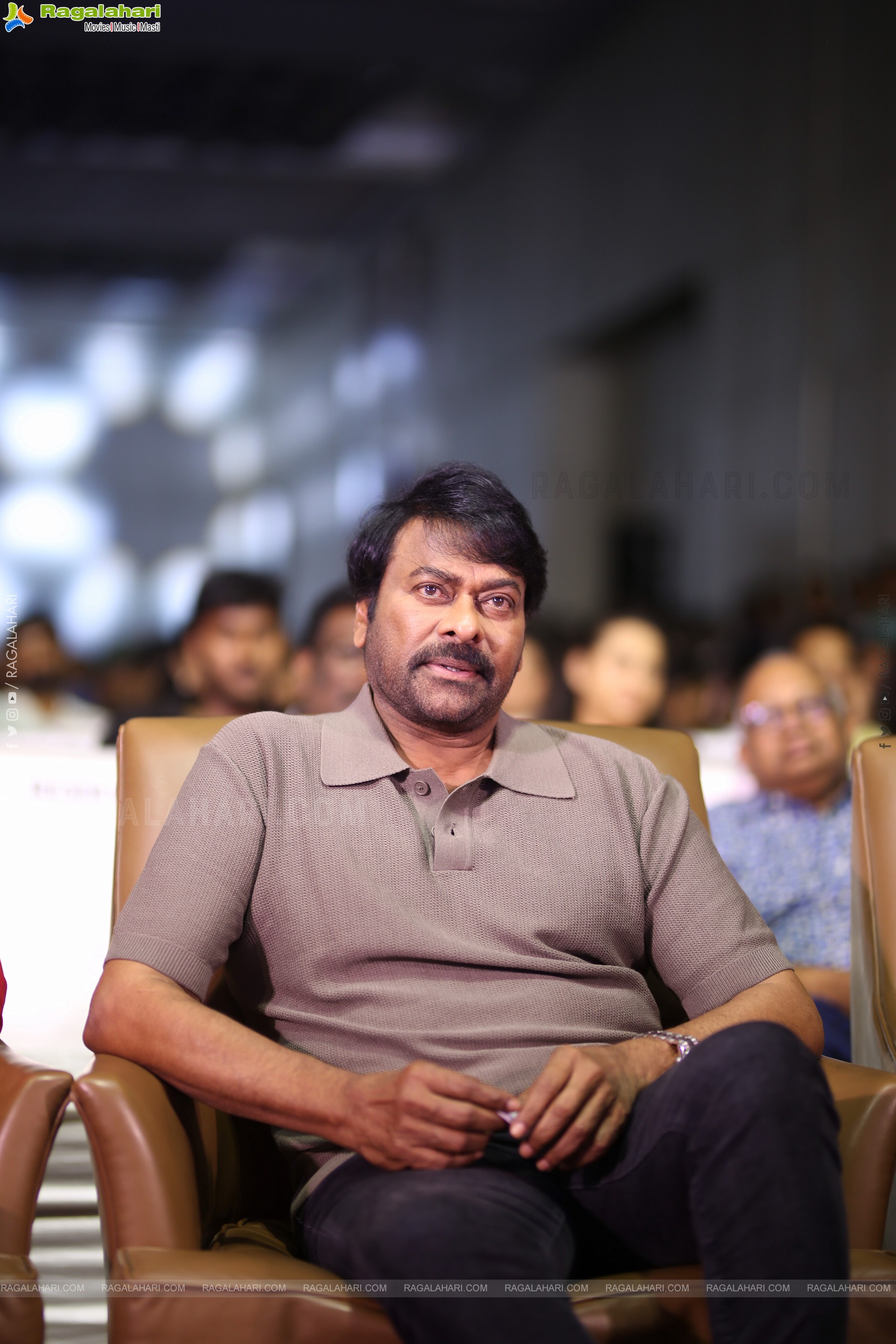 Chiranjeevi at Laila Movie Pre Release Event, HD Gallery