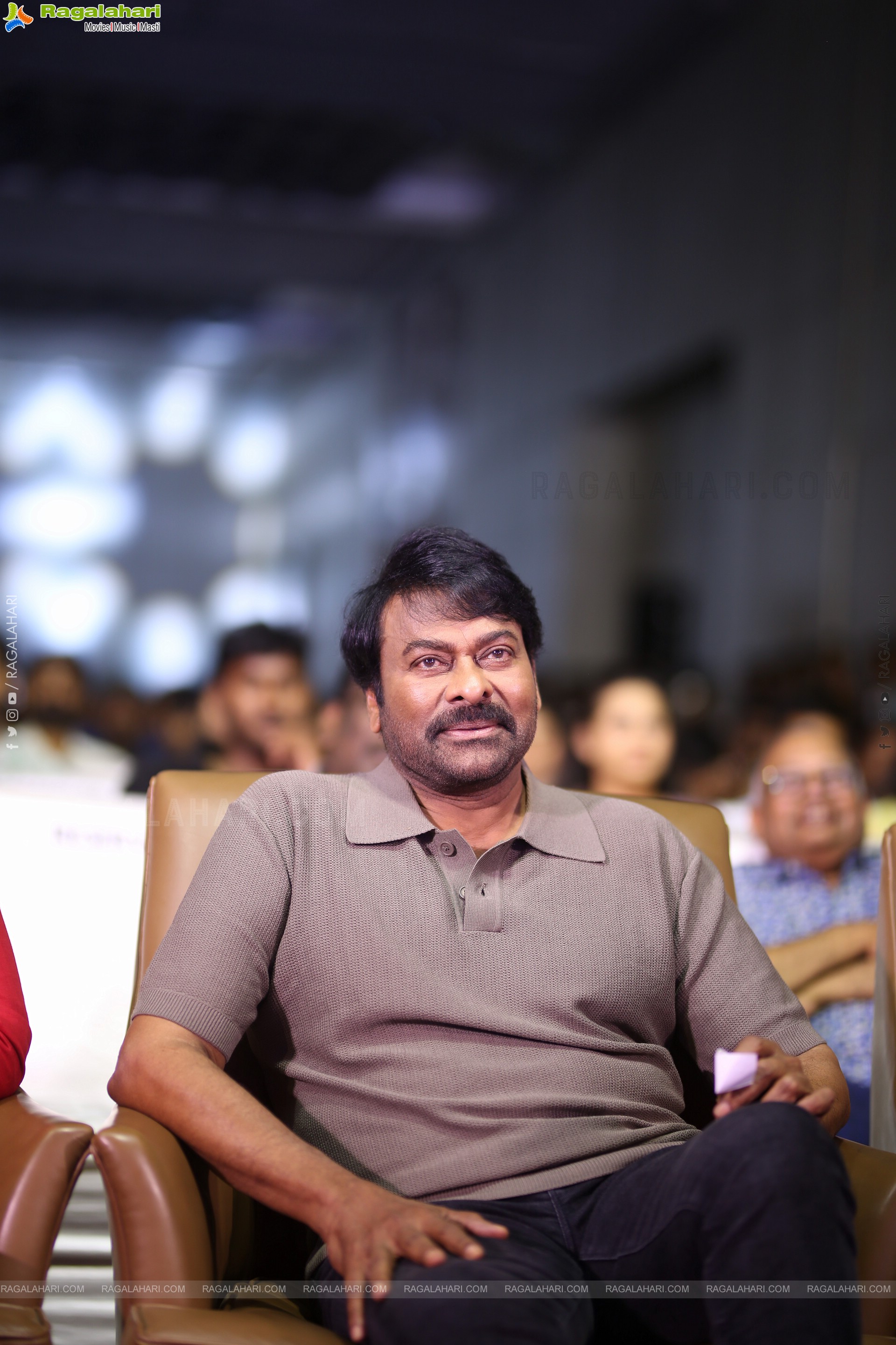 Chiranjeevi at Laila Movie Pre Release Event, HD Gallery