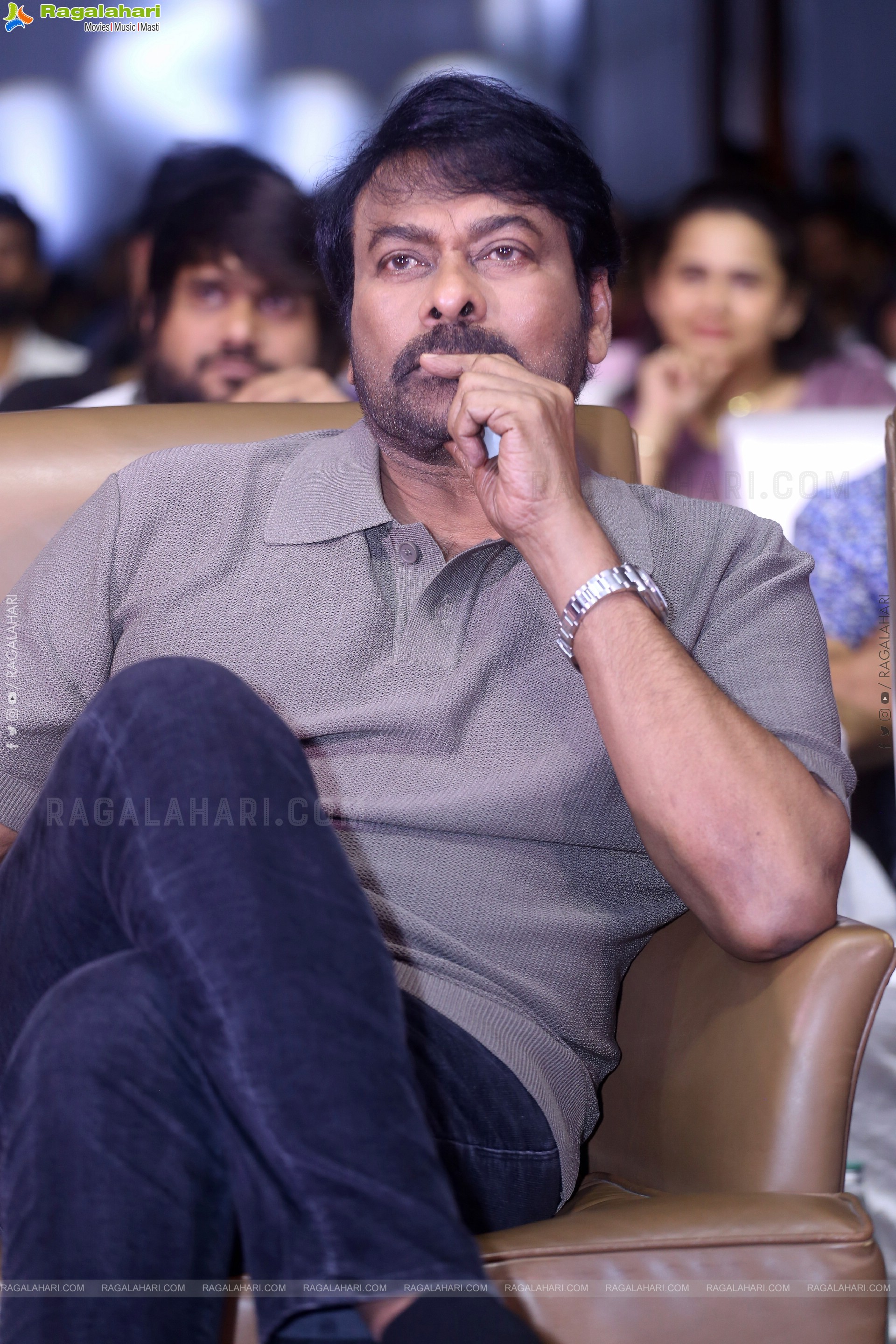 Chiranjeevi at Laila Movie Pre Release Event, HD Gallery