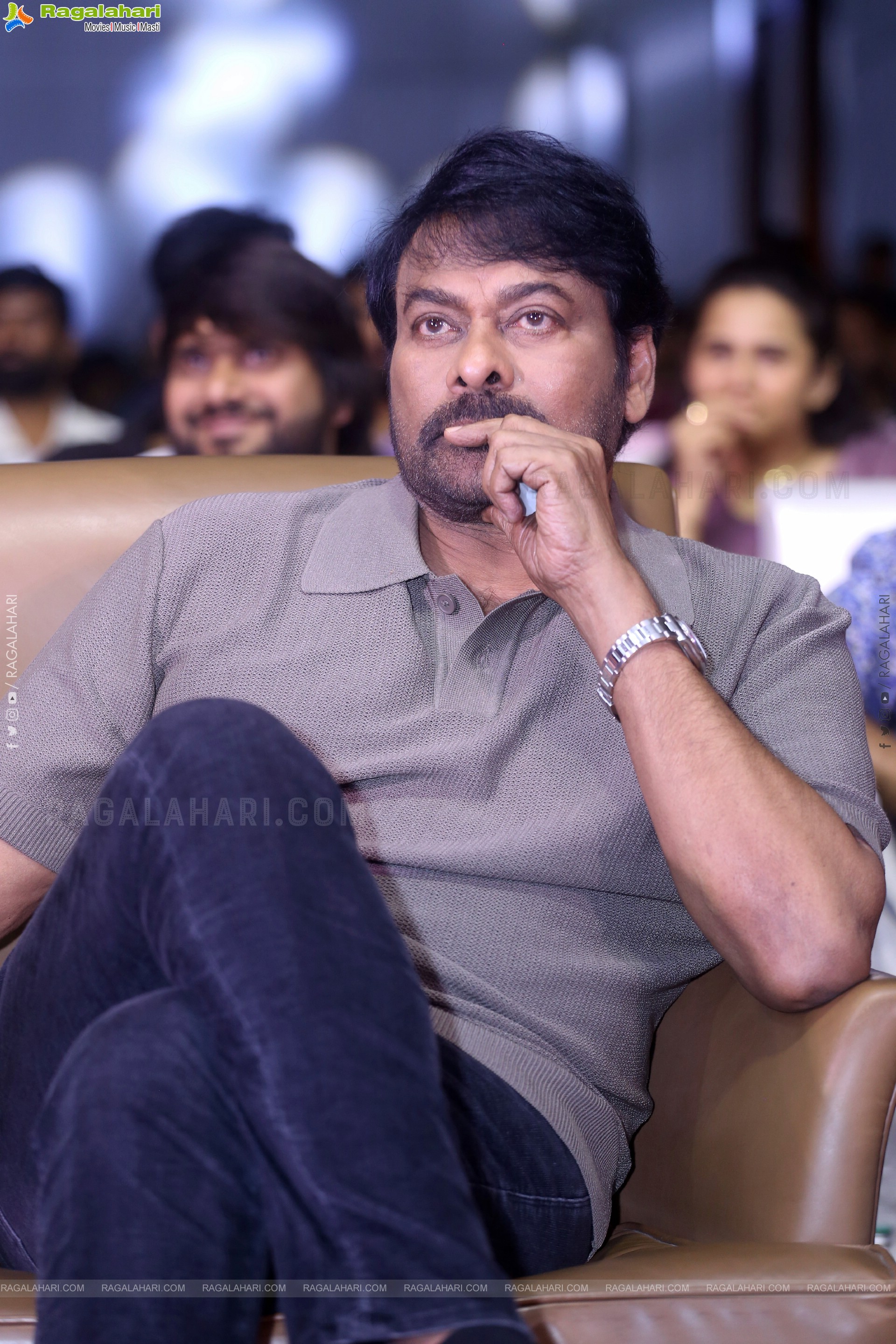 Chiranjeevi at Laila Movie Pre Release Event, HD Gallery