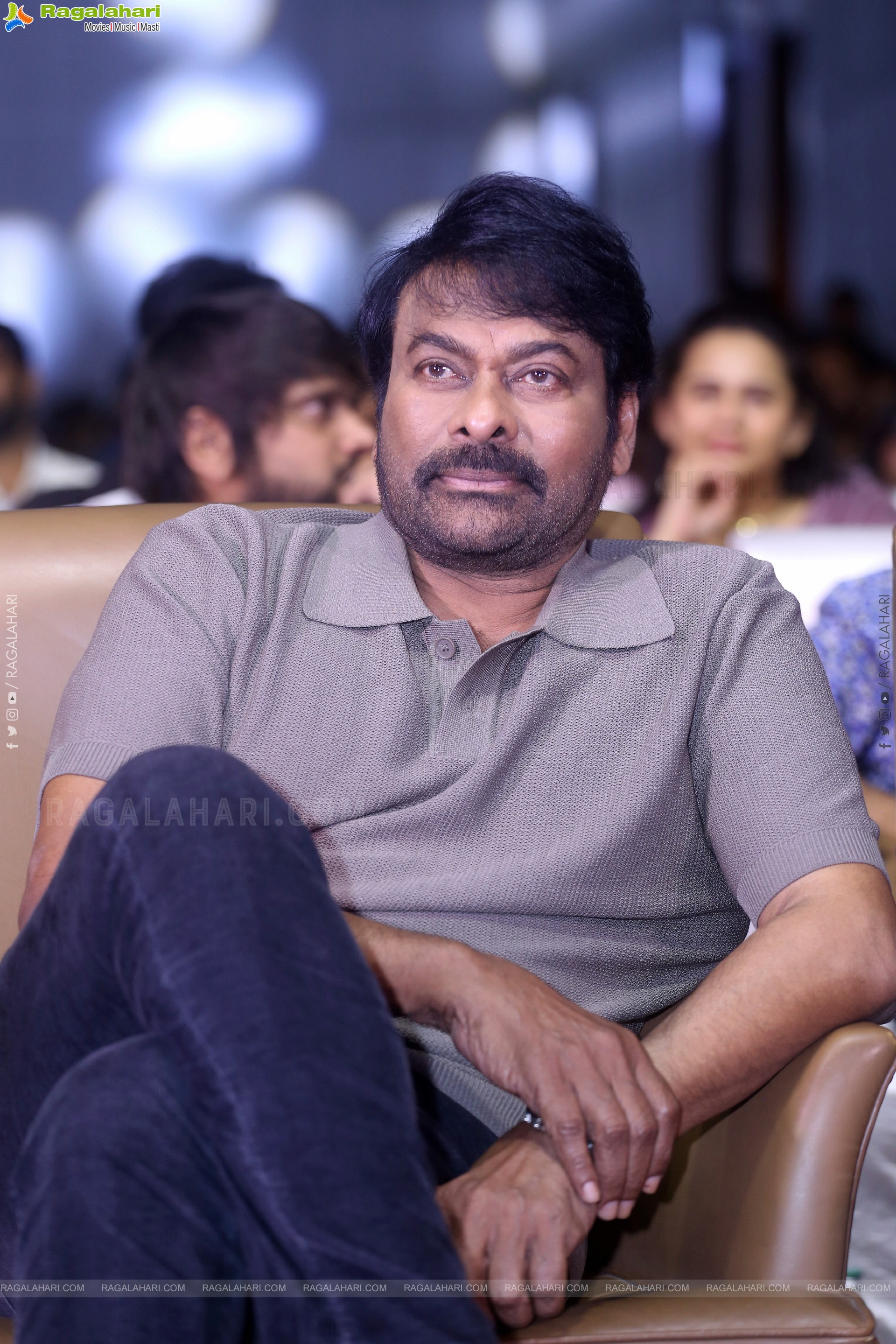 Chiranjeevi at Laila Movie Pre Release Event, HD Gallery