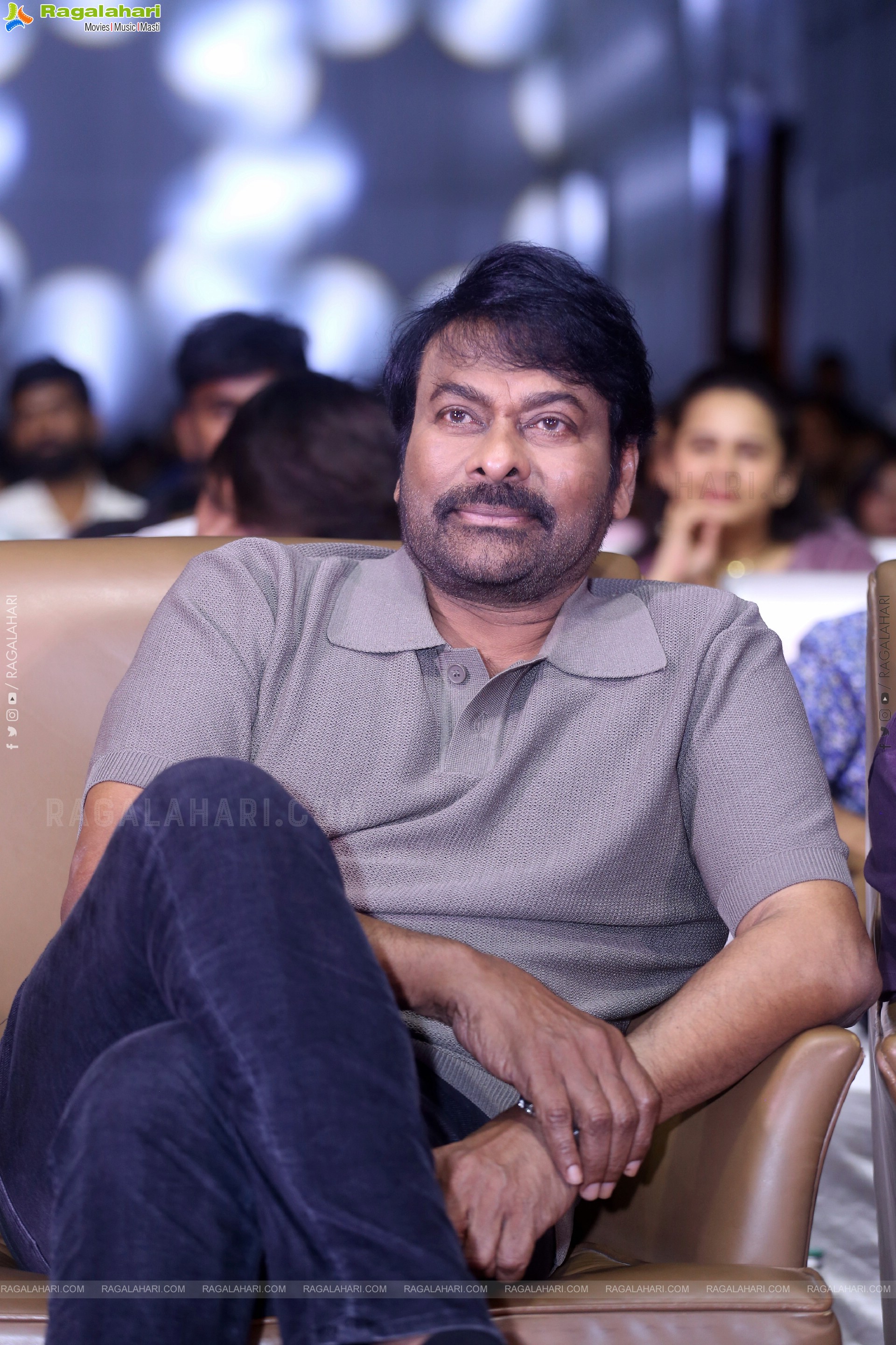 Chiranjeevi at Laila Movie Pre Release Event, HD Gallery