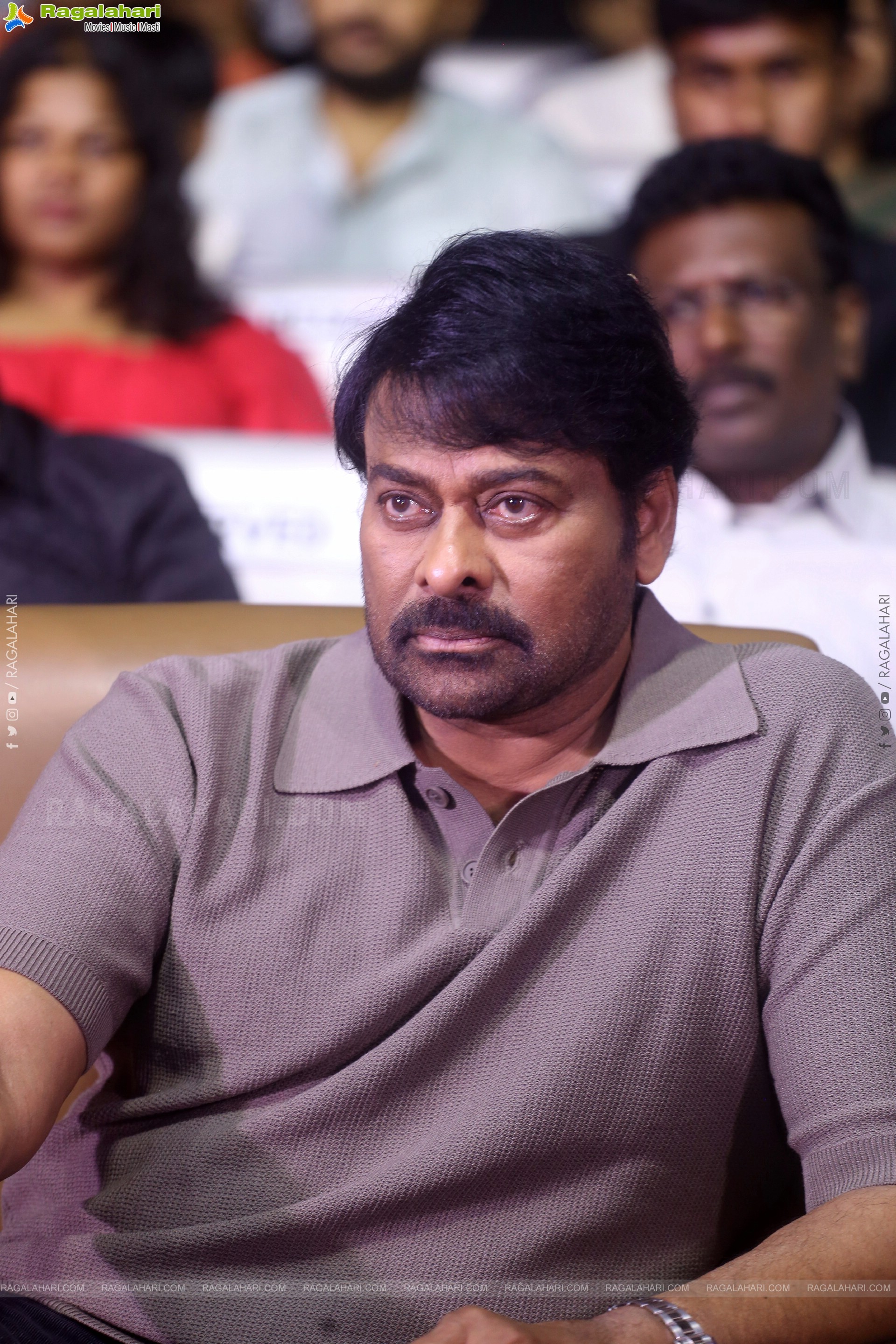 Chiranjeevi at Laila Movie Pre Release Event, HD Gallery