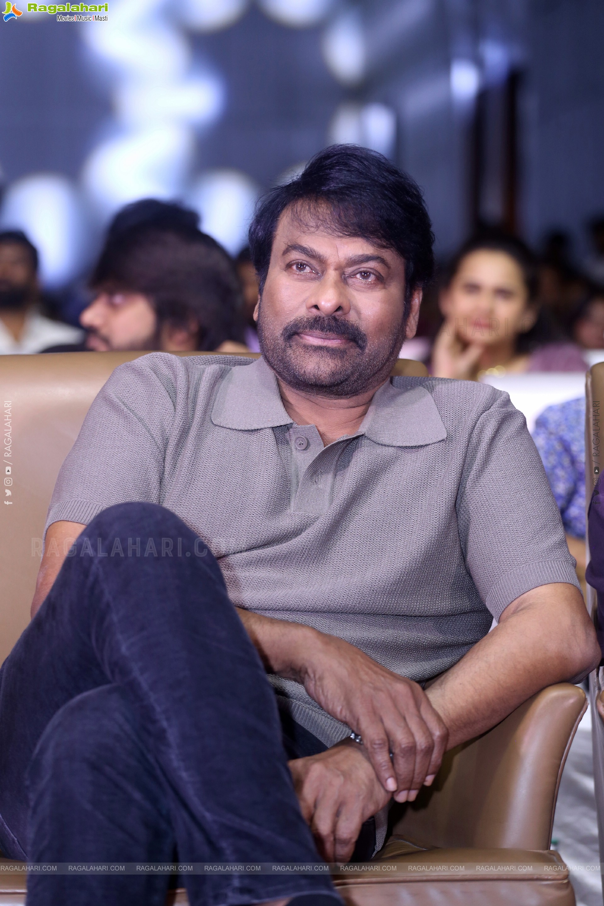 Chiranjeevi at Laila Movie Pre Release Event, HD Gallery