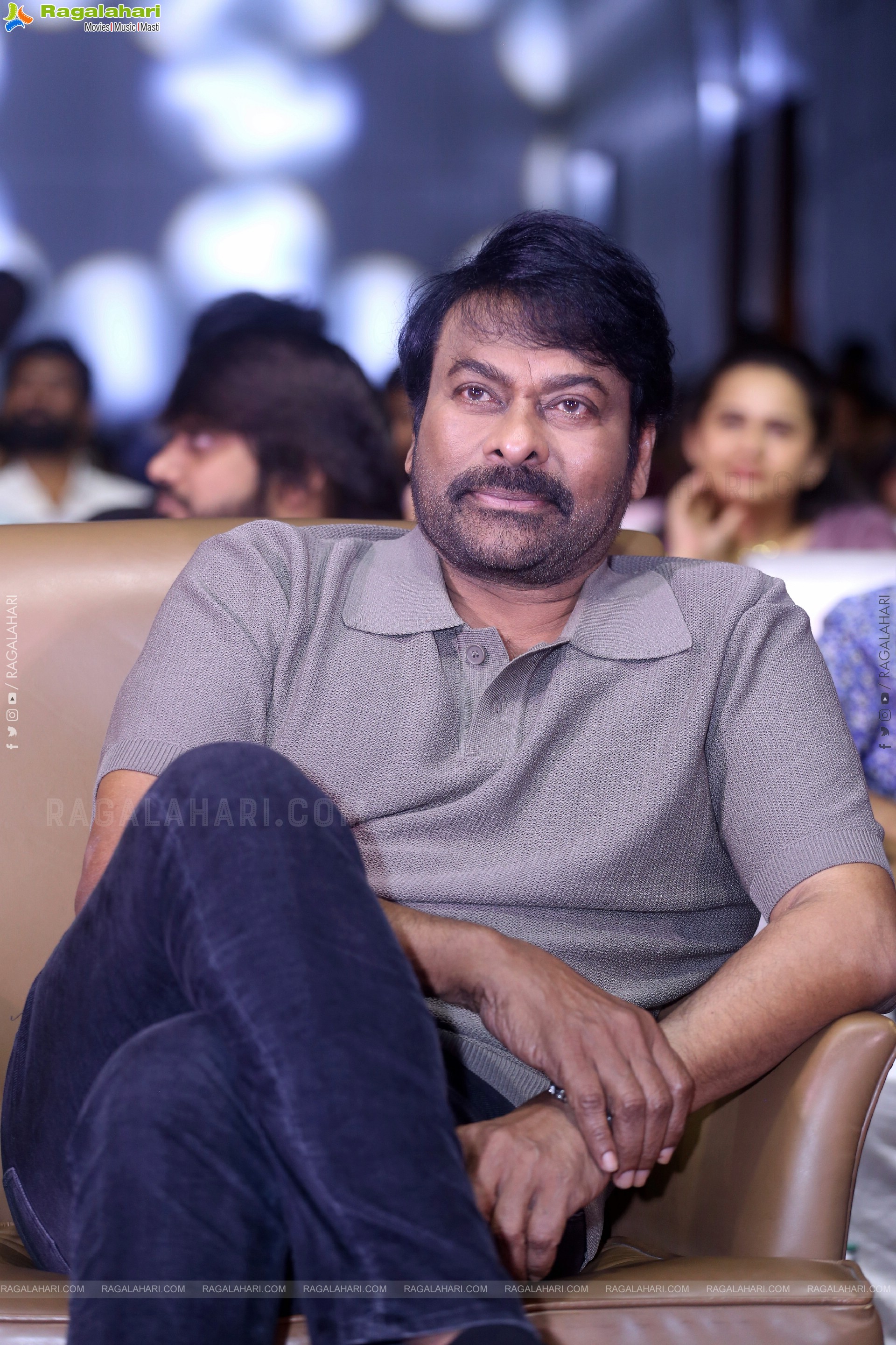 Chiranjeevi at Laila Movie Pre Release Event, HD Gallery