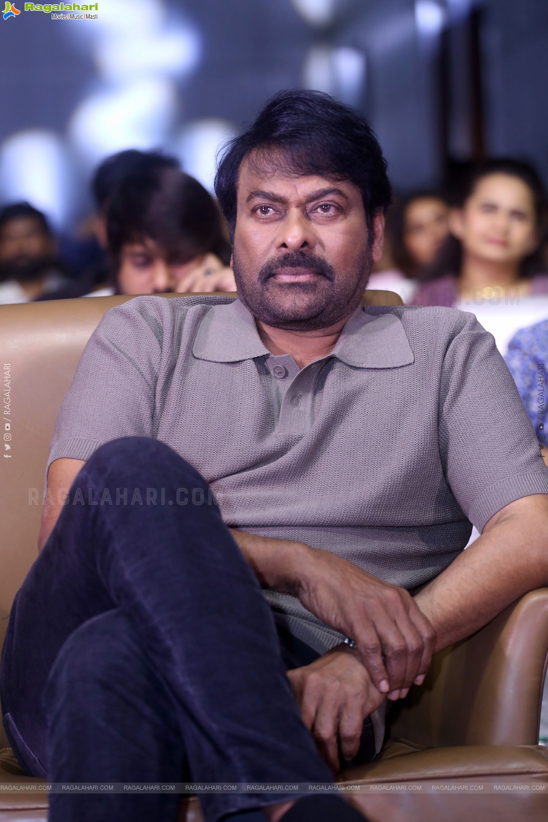 Chiranjeevi at Laila Movie Pre Release Event, HD Gallery