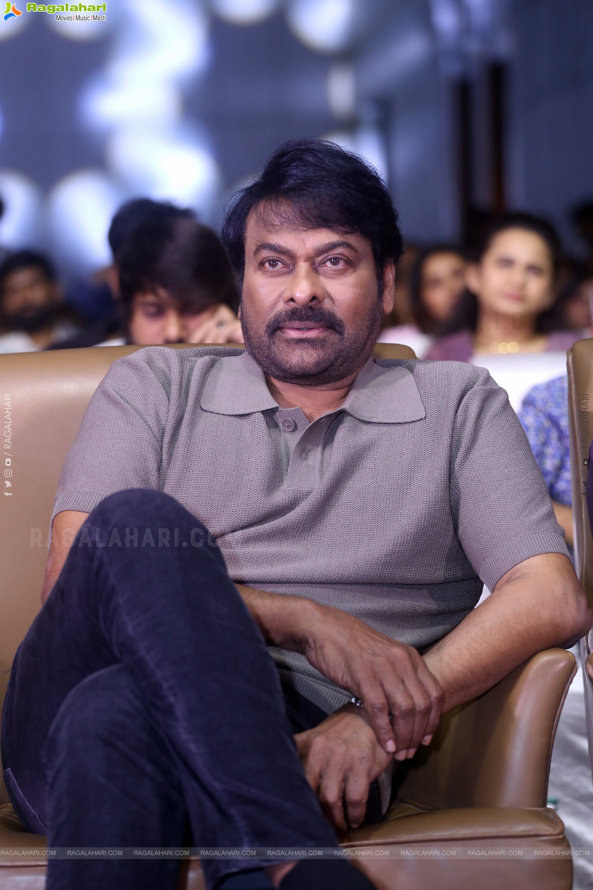 Chiranjeevi at Laila Movie Pre Release Event, HD Gallery